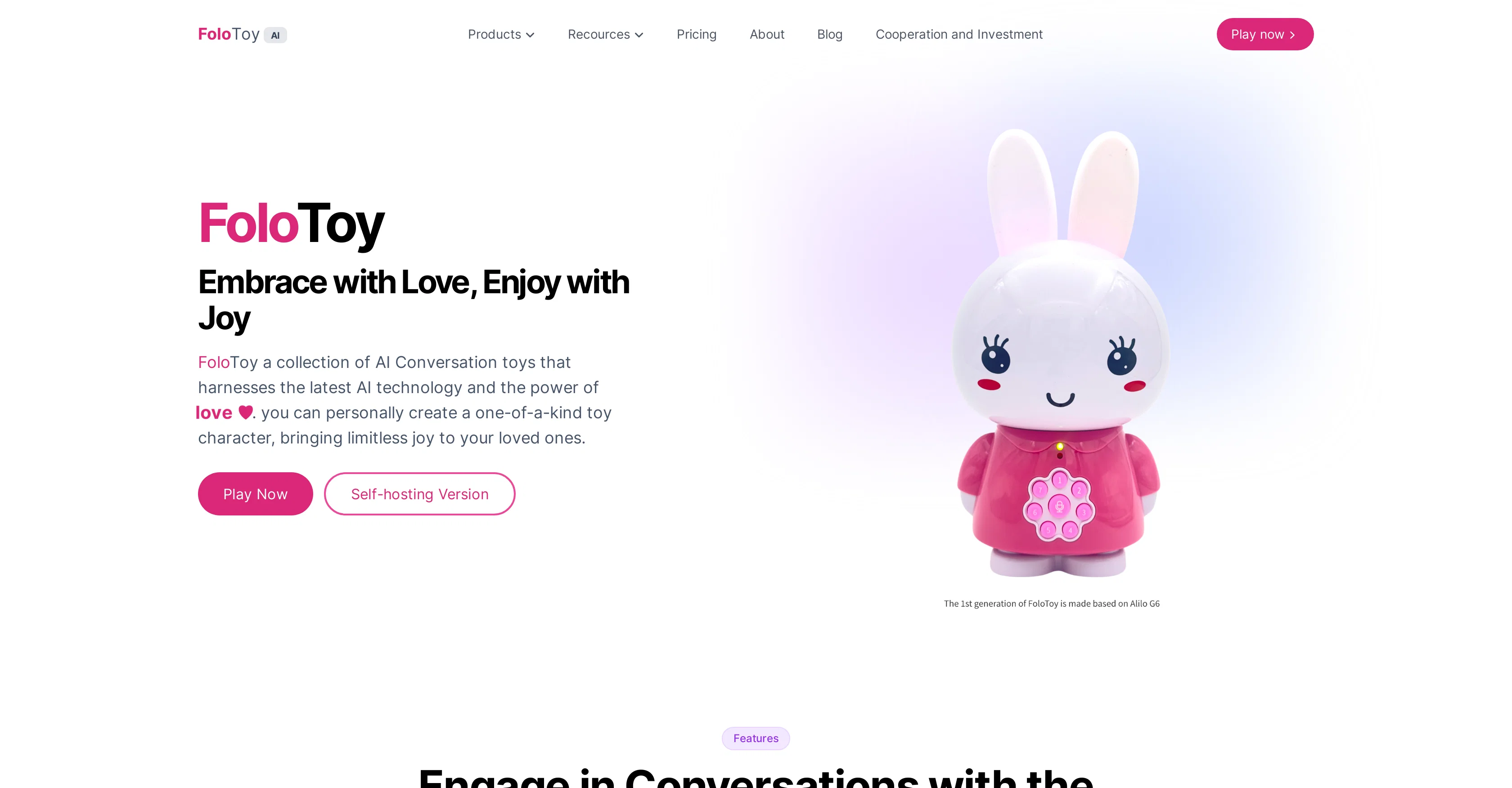 FoloToy website