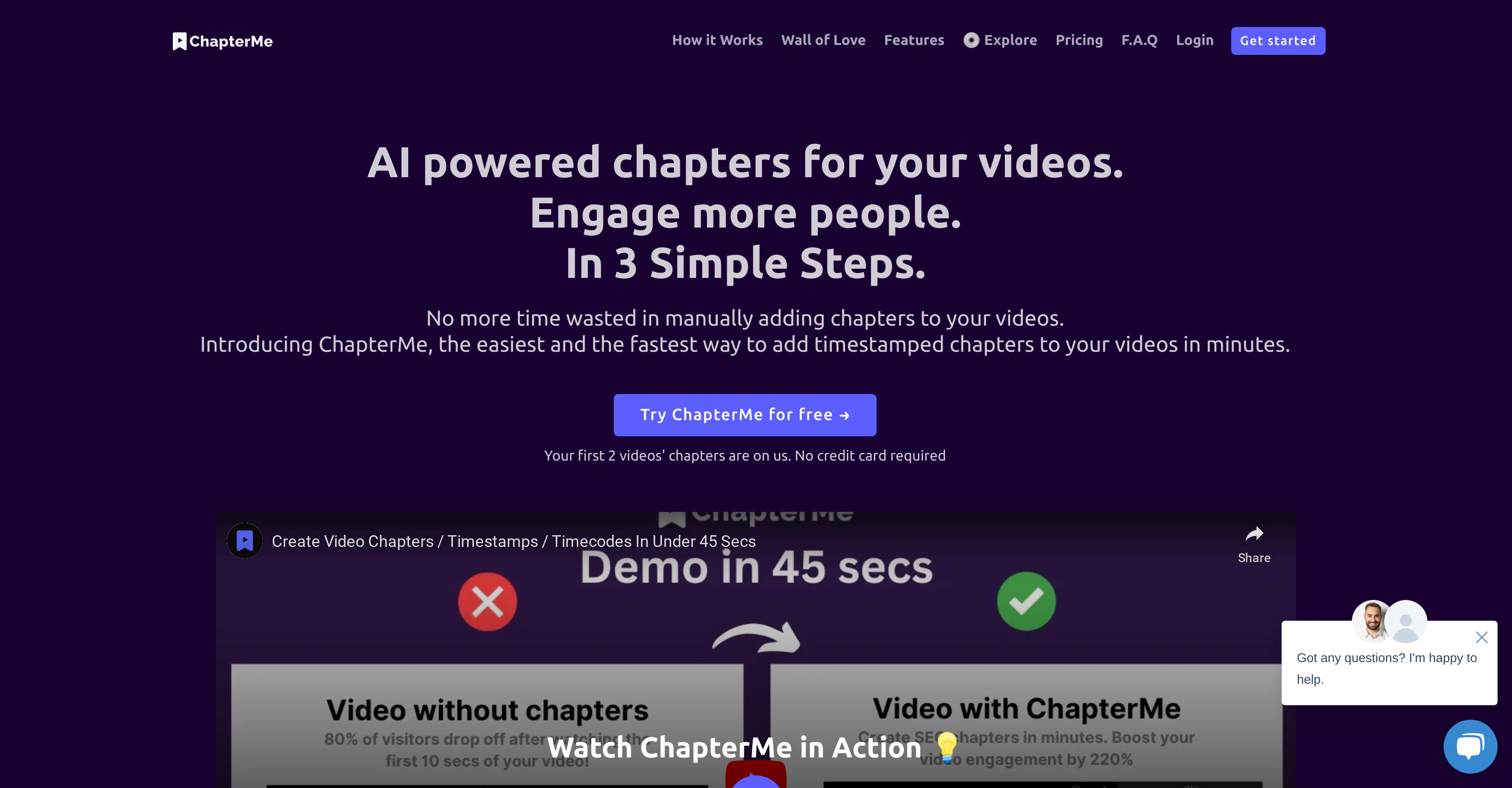 Chapterme website