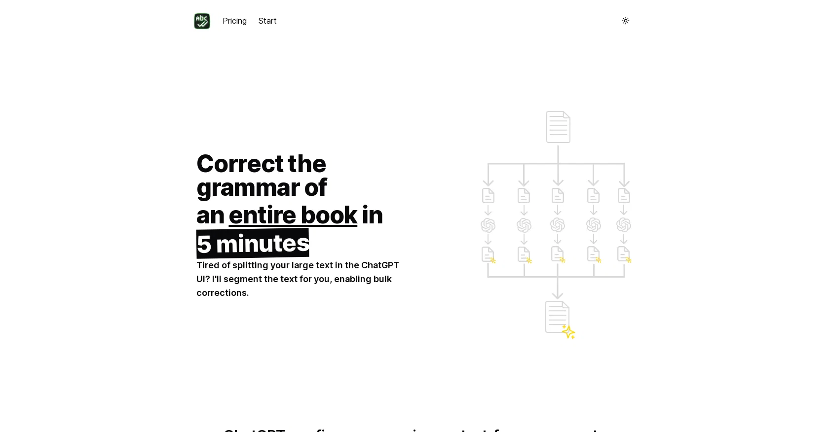 BulkCorrector website
