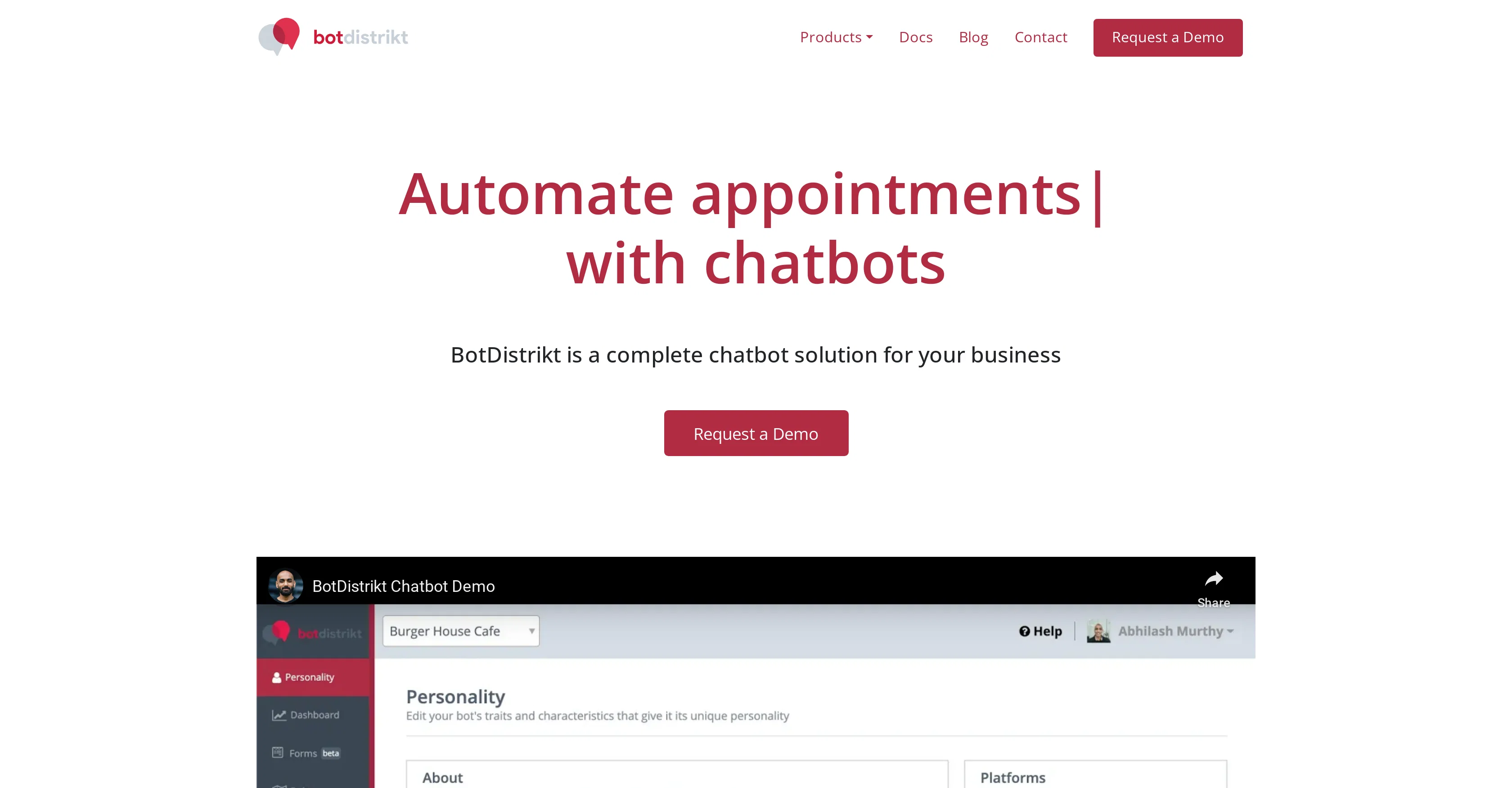 Botdistrikt website