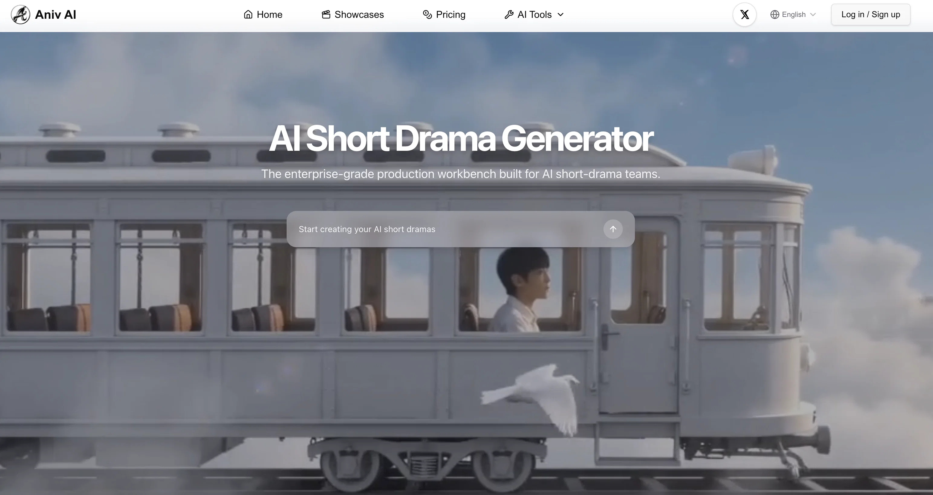 Aniv AI website