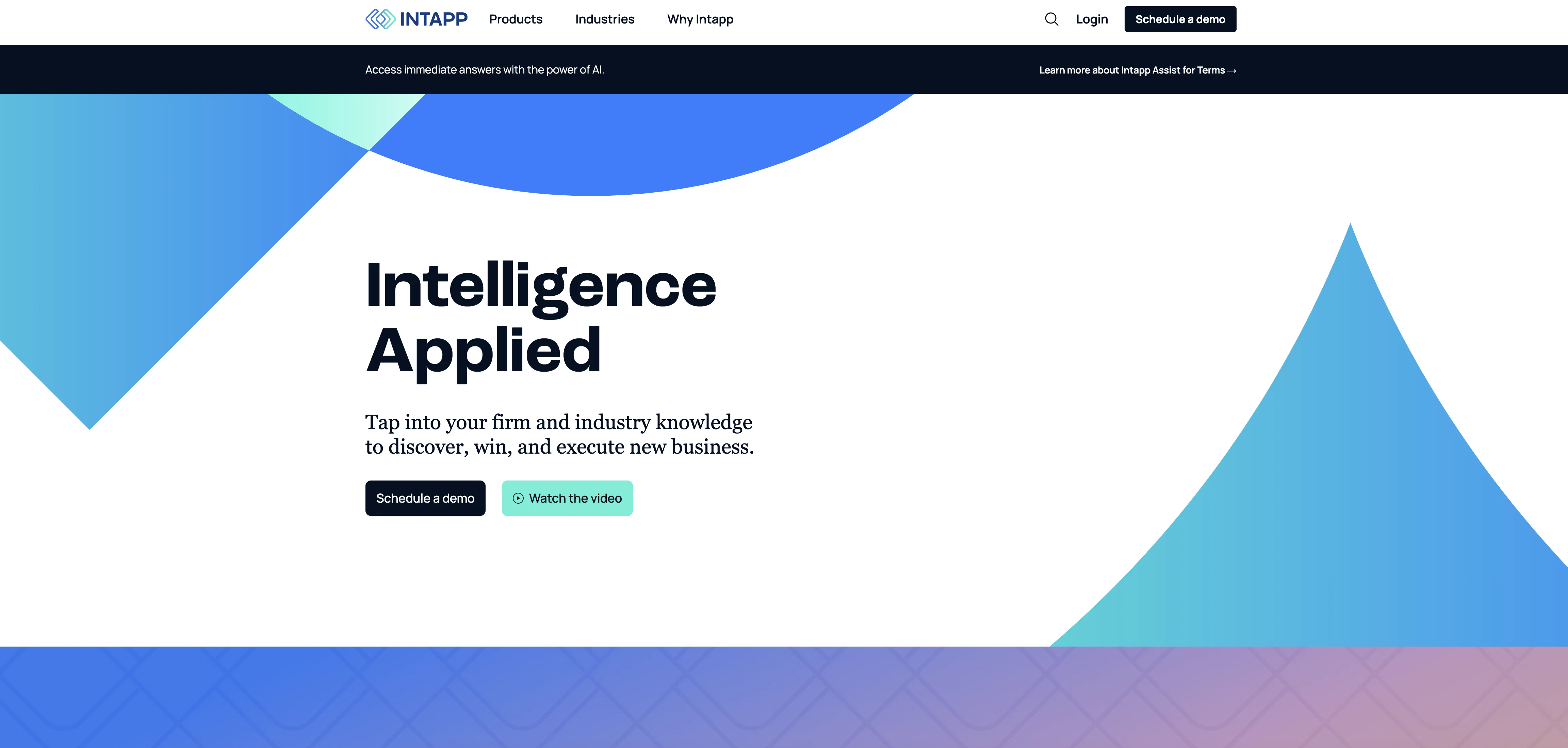 Intapp website