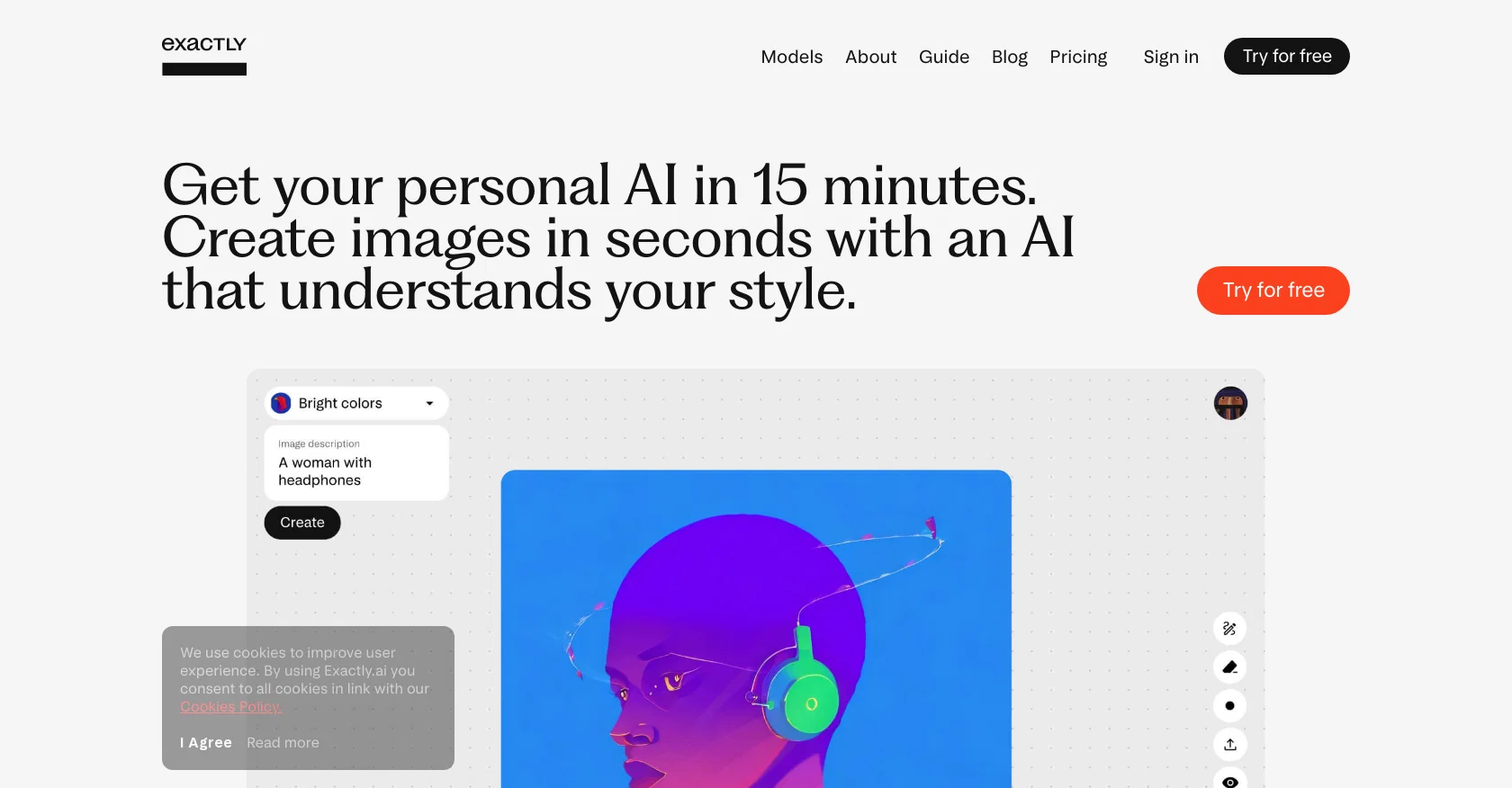 Exactly.AI website