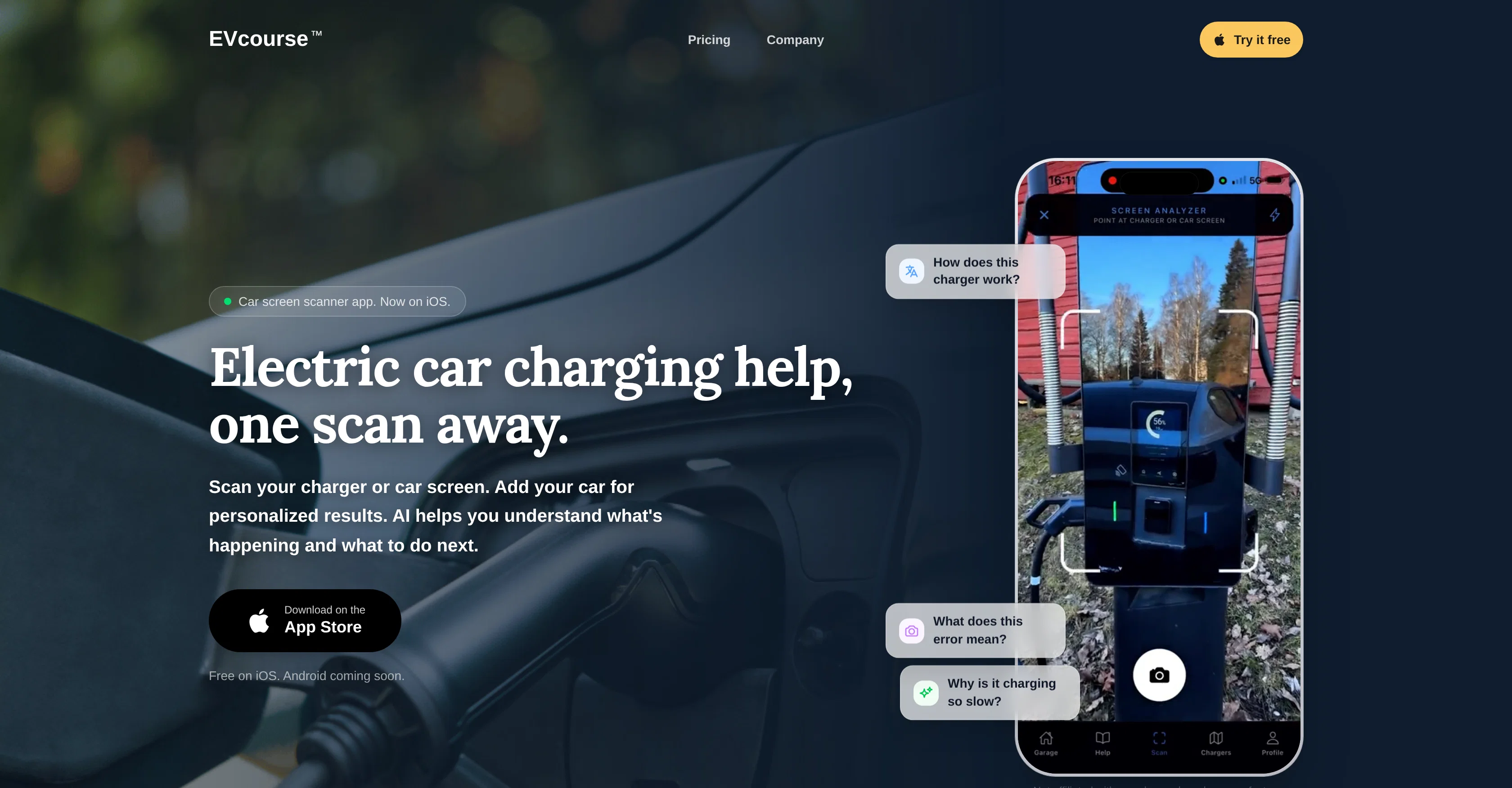 EVcourse website