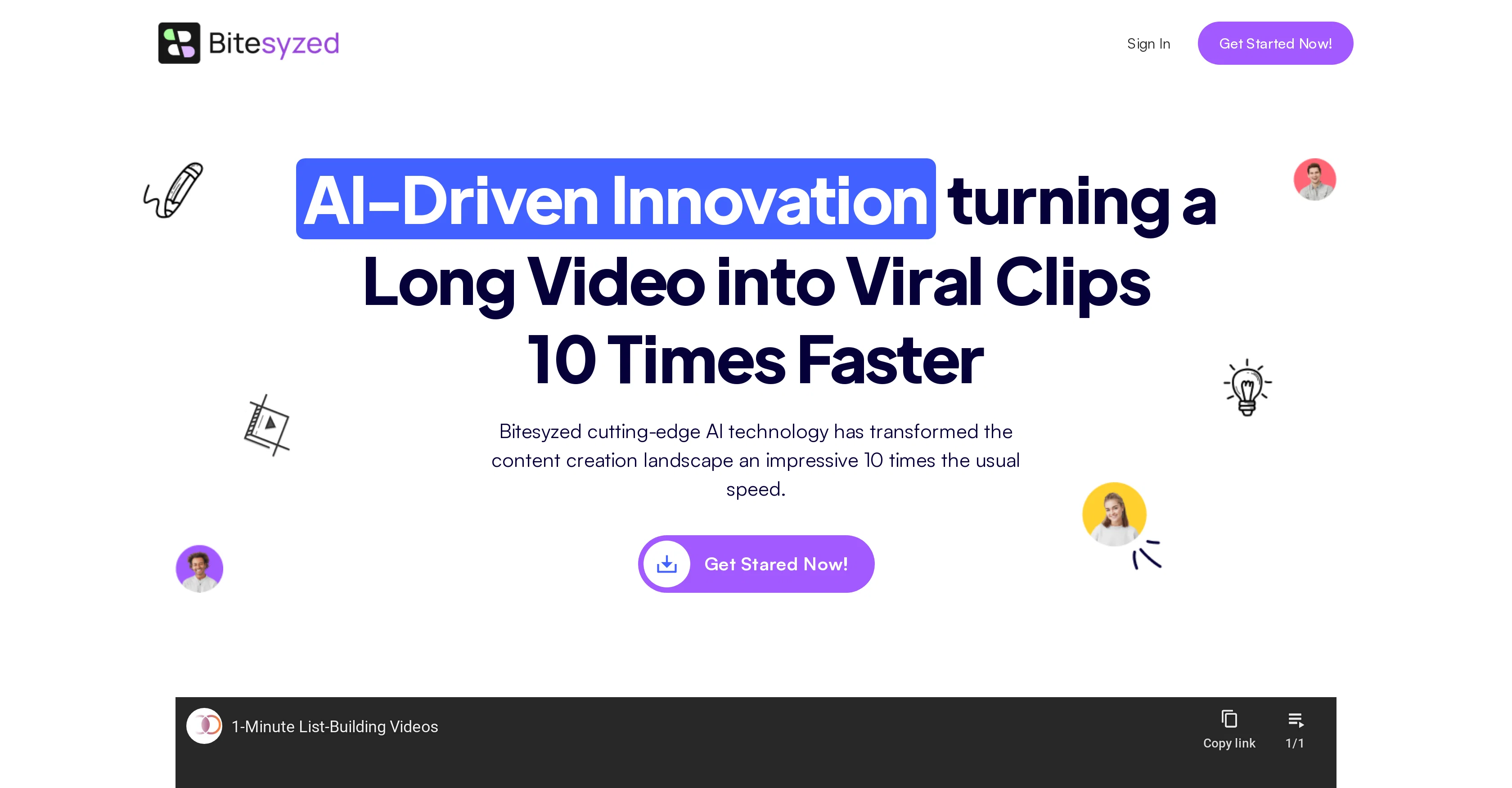 BiteSyzed website
