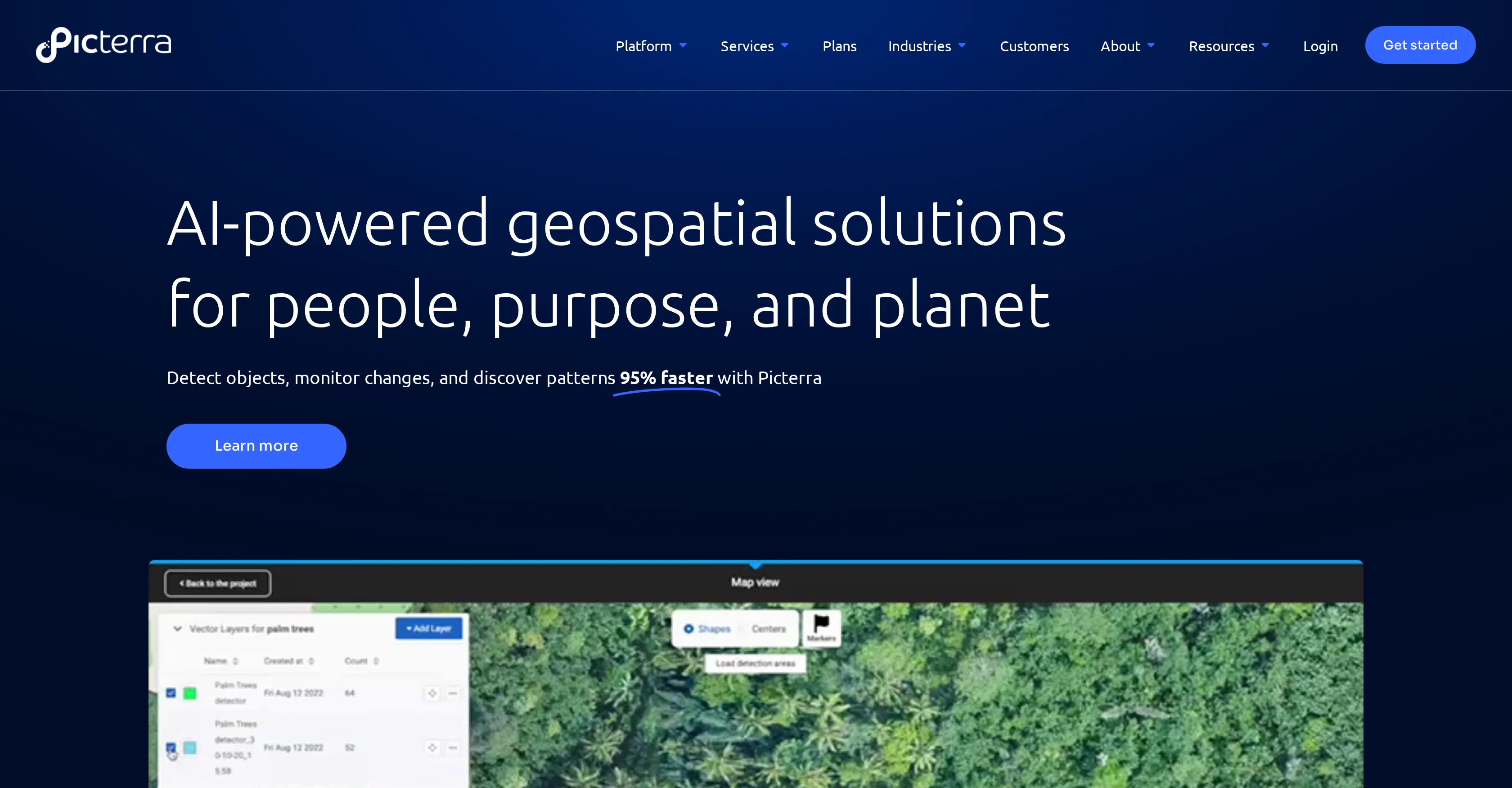 Picterra website