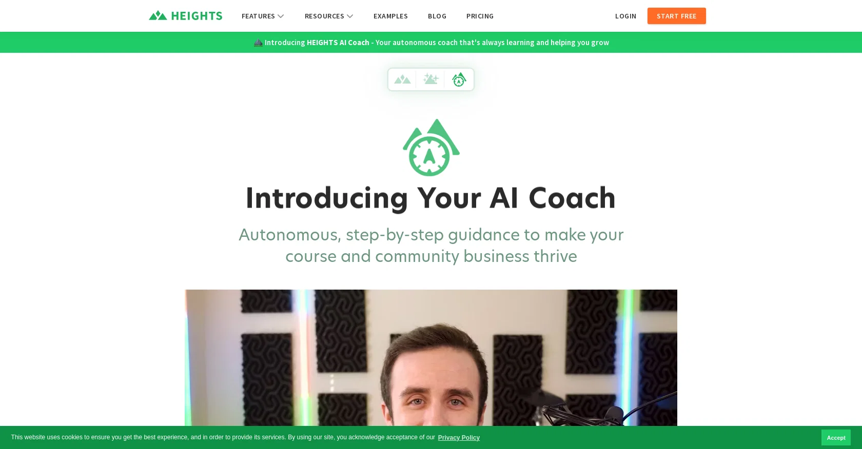 Heights website