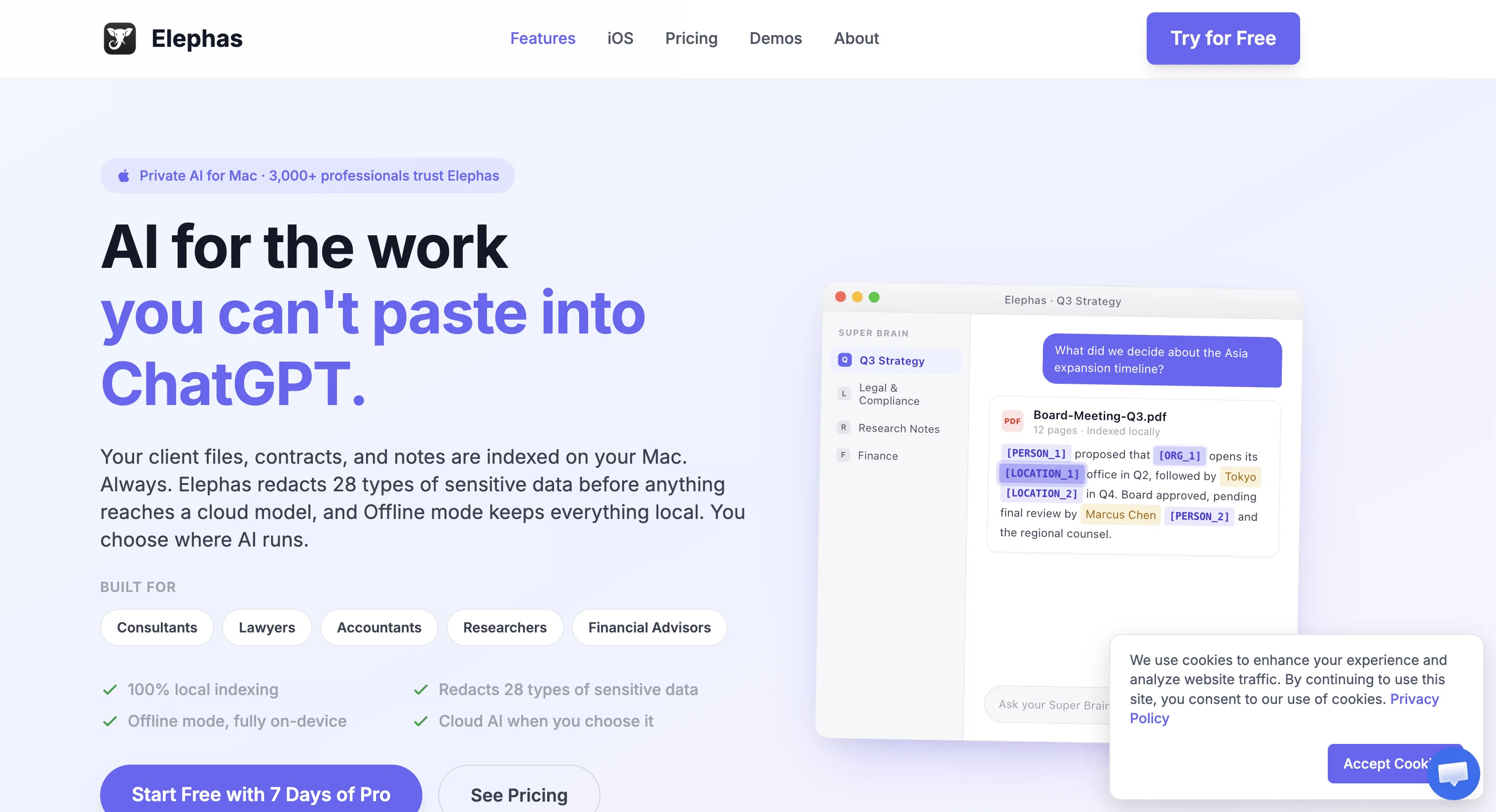 Elephas website