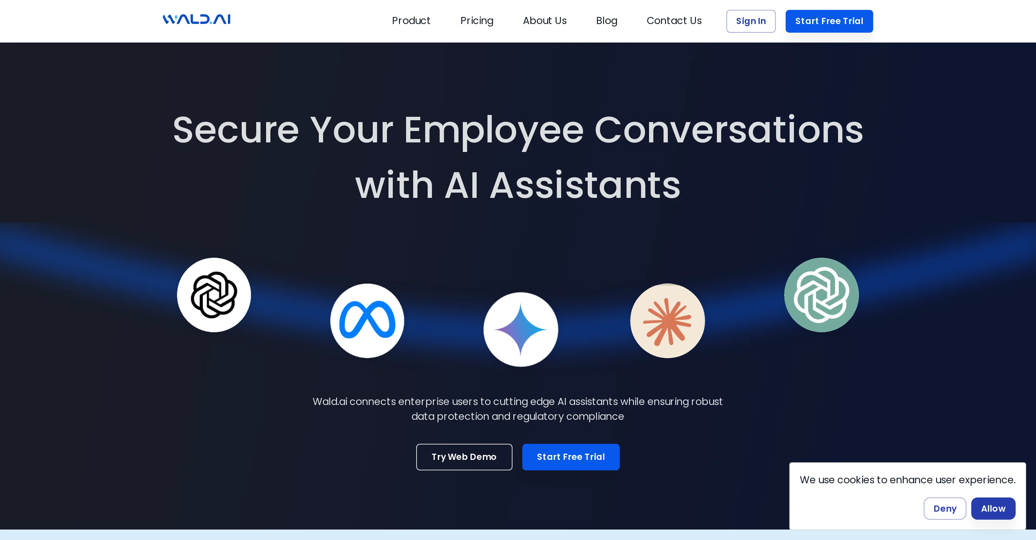 Wald.ai website