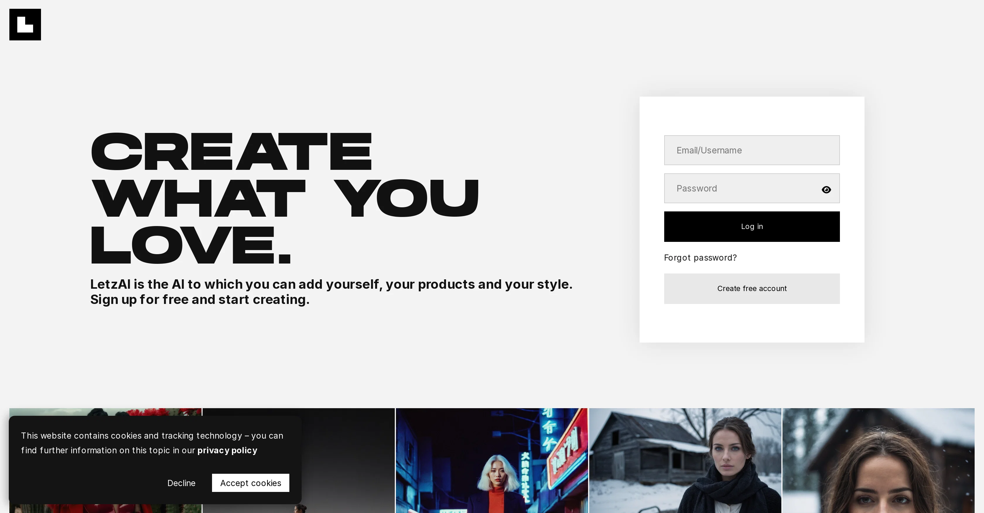 LetzAI website