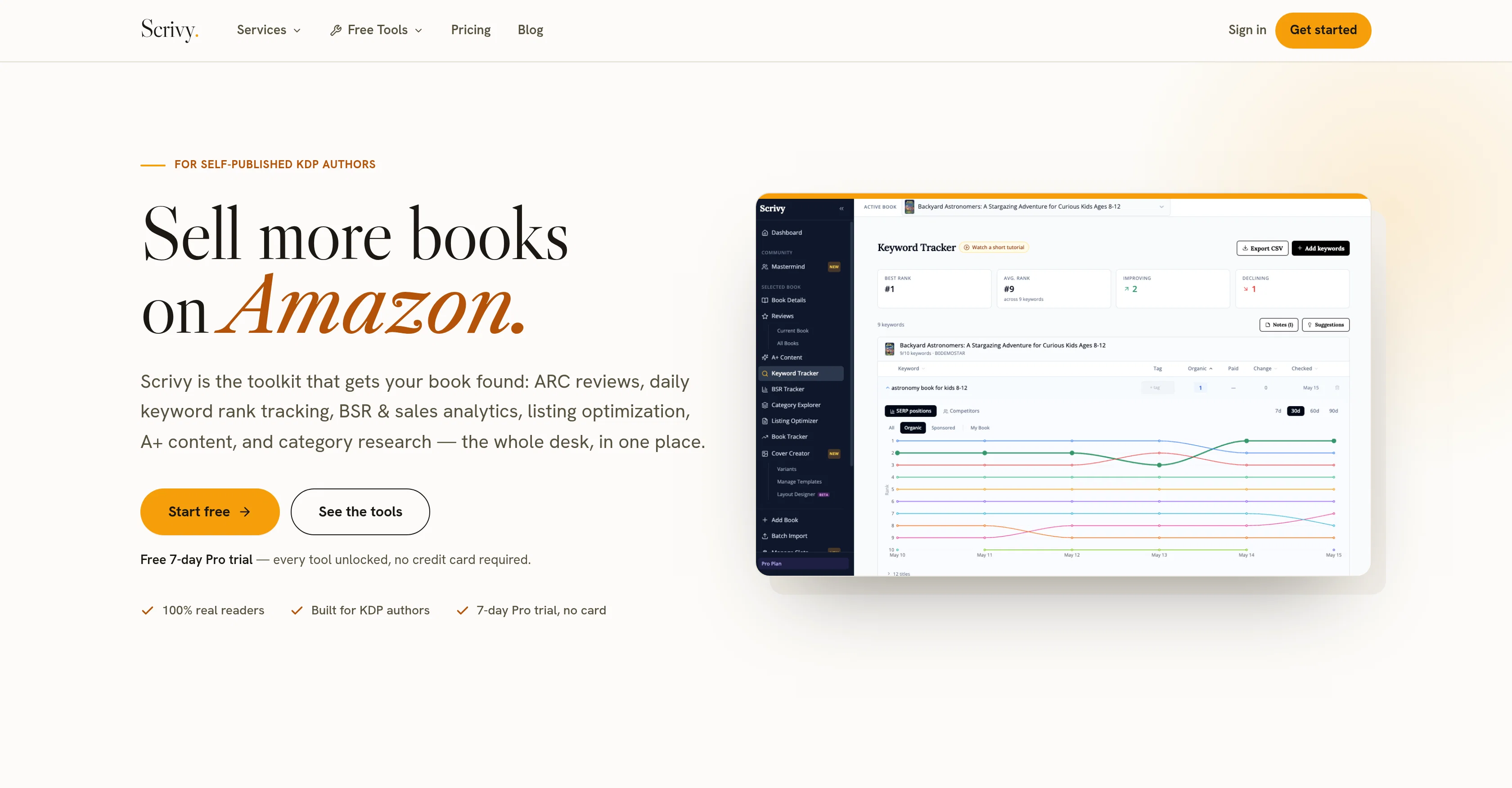 Scrivy website