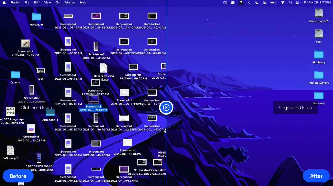 Files Magic AI File Organizer for Mac website