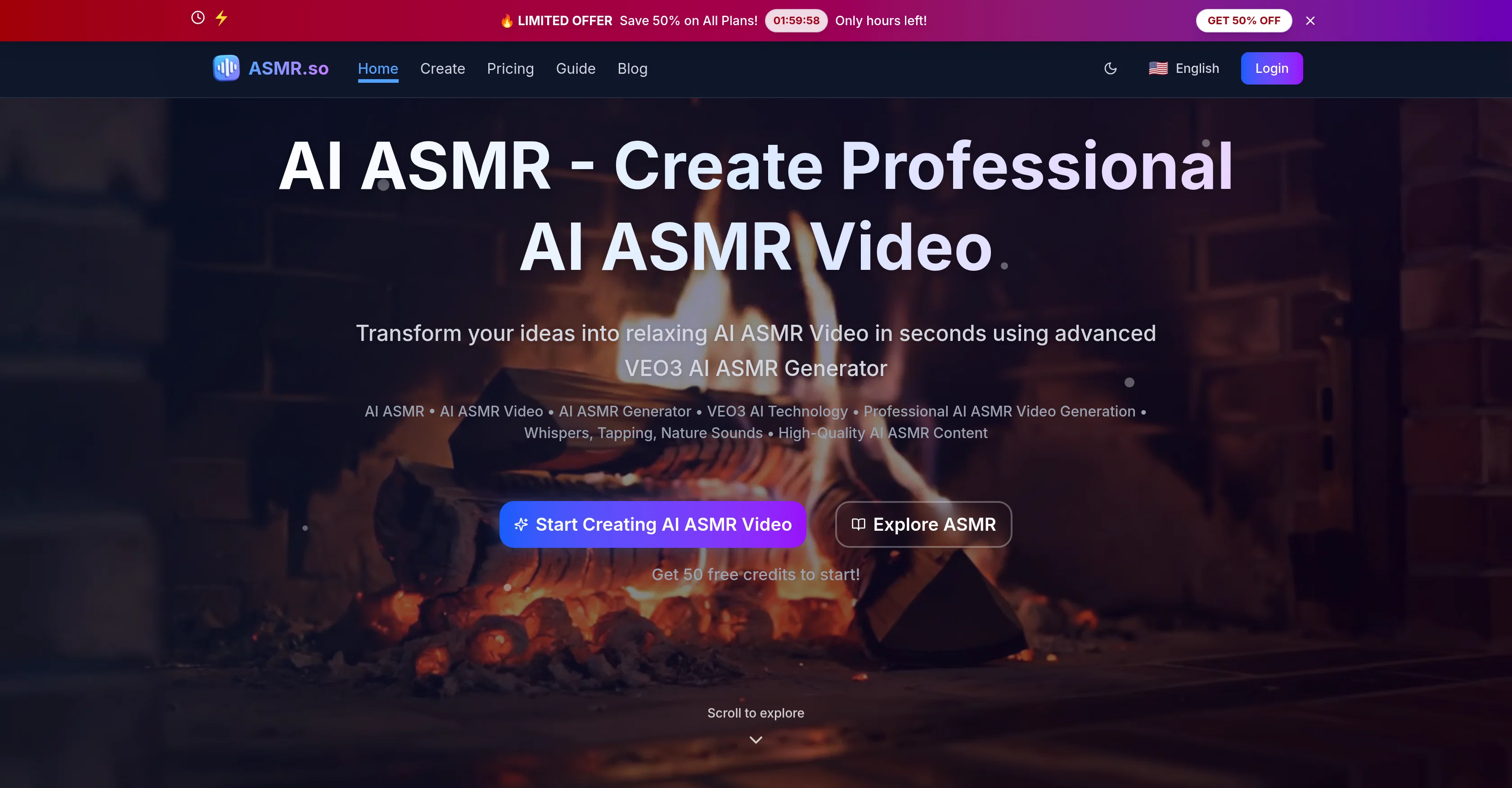 ASMR.so website