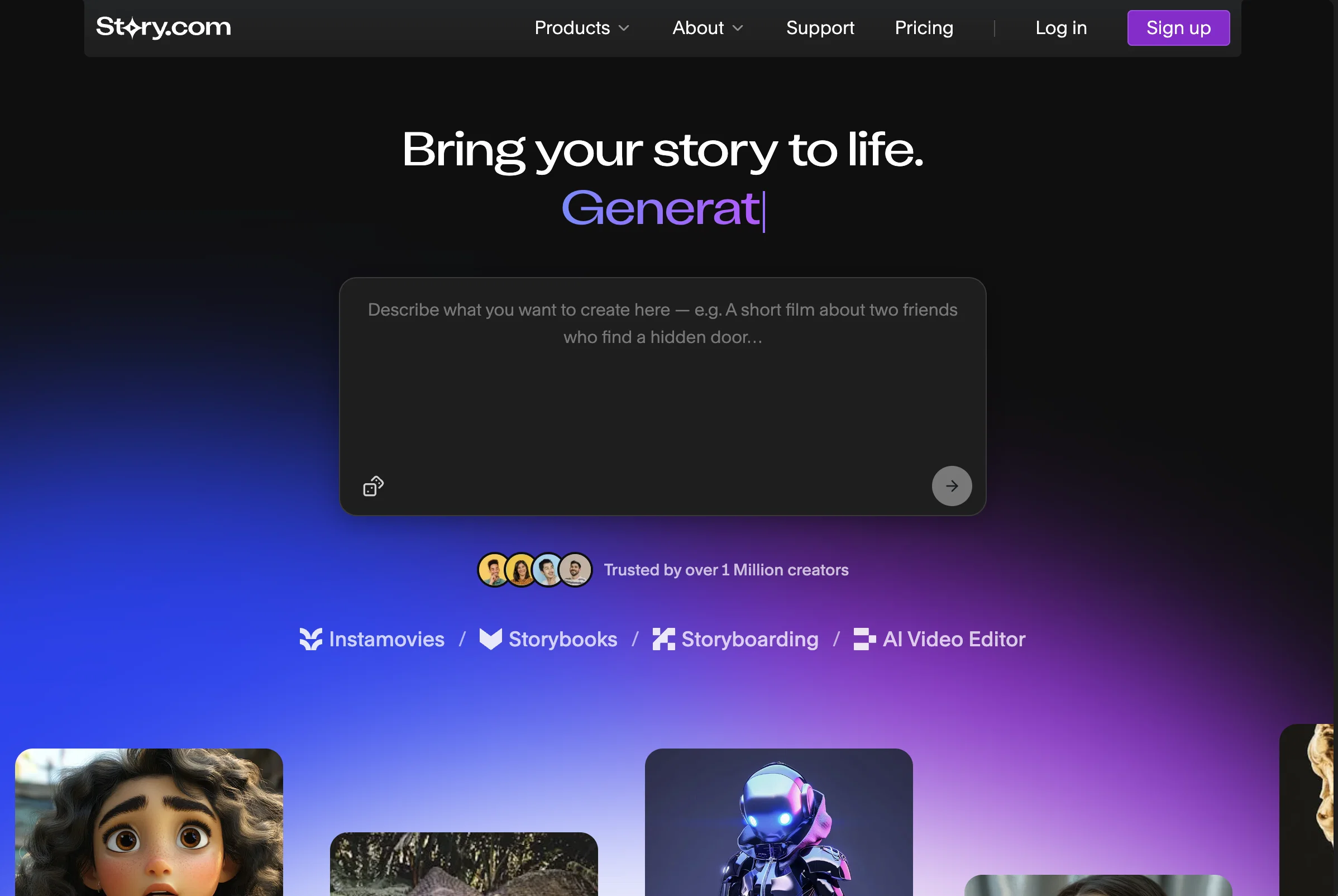 Story.com website