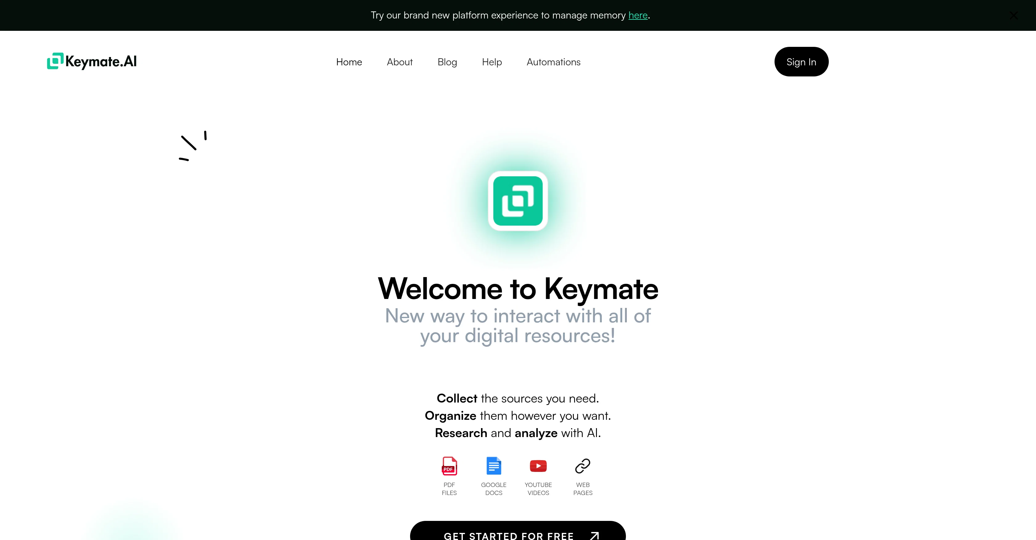 Keymate.AI website