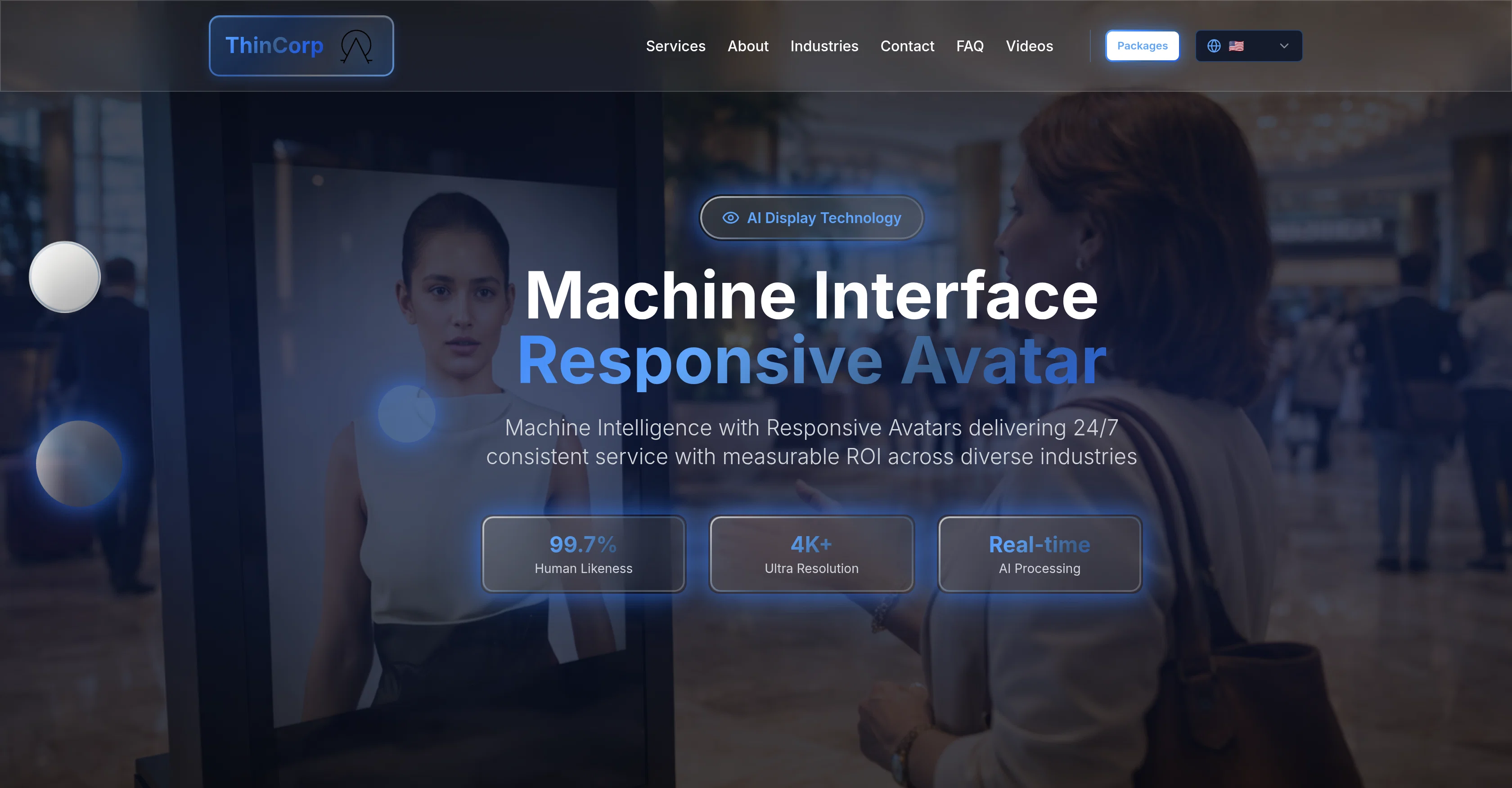 MIRA by ThinCorp website