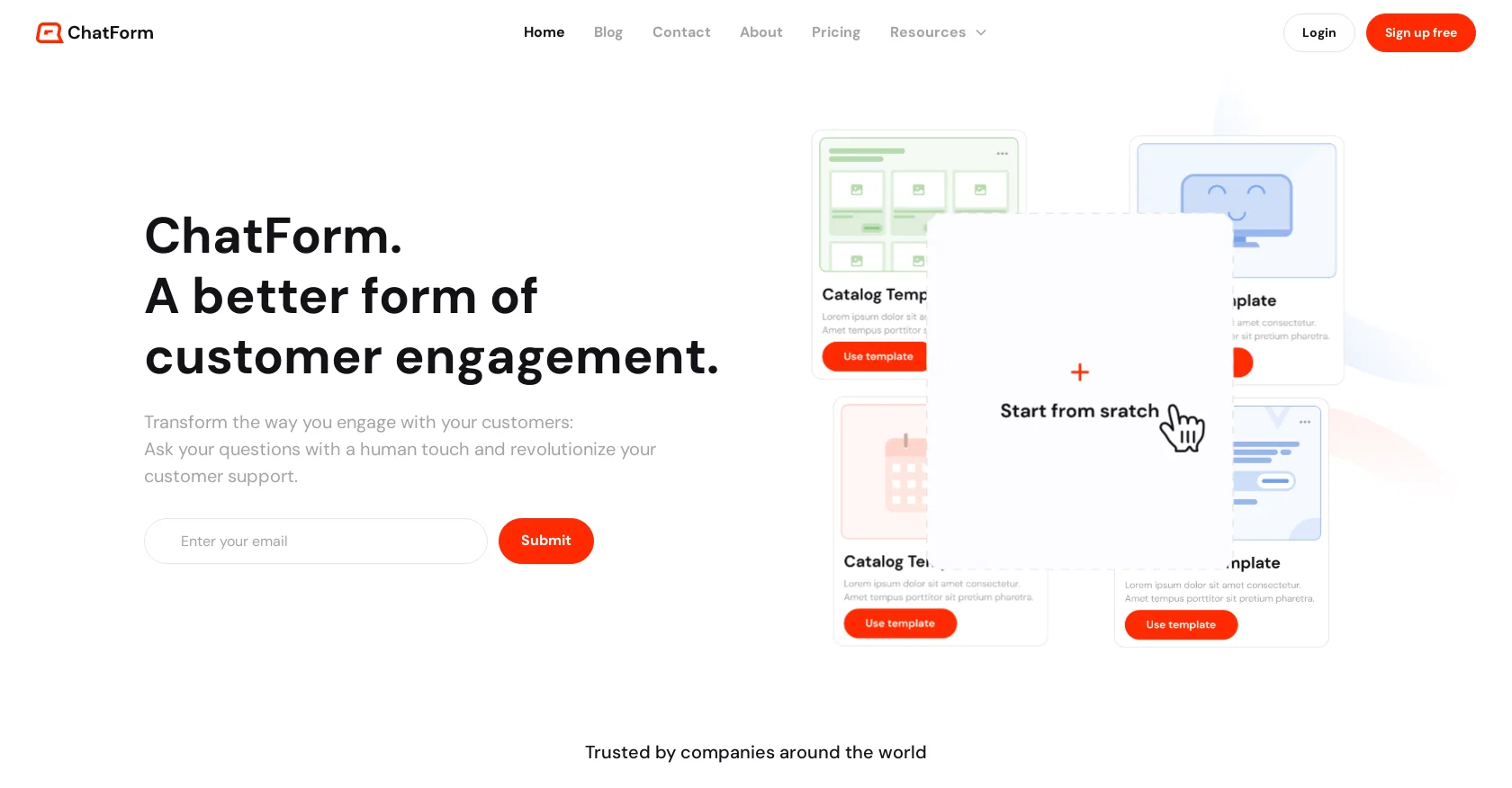 ChatForm website