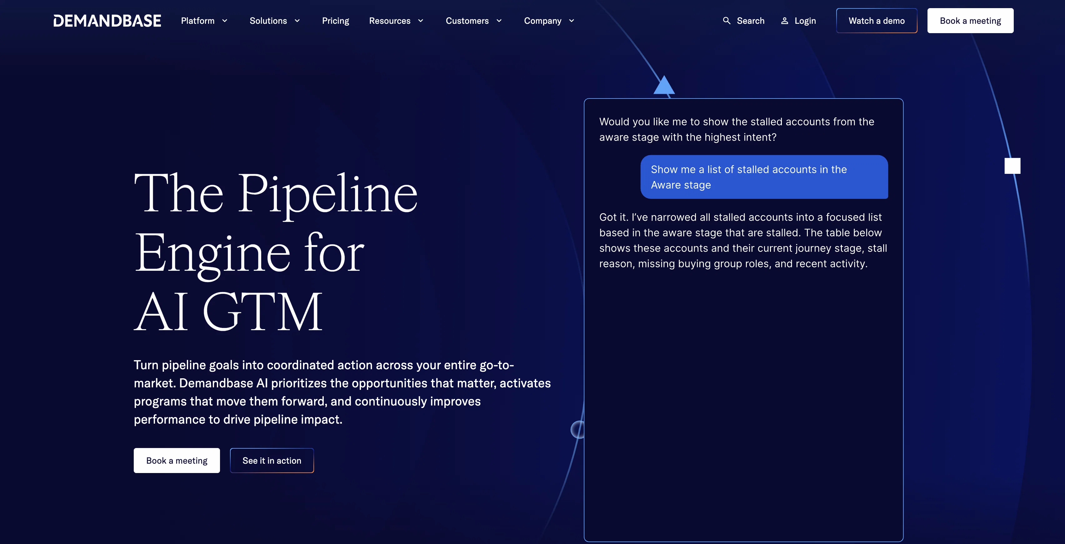 Demandbase website