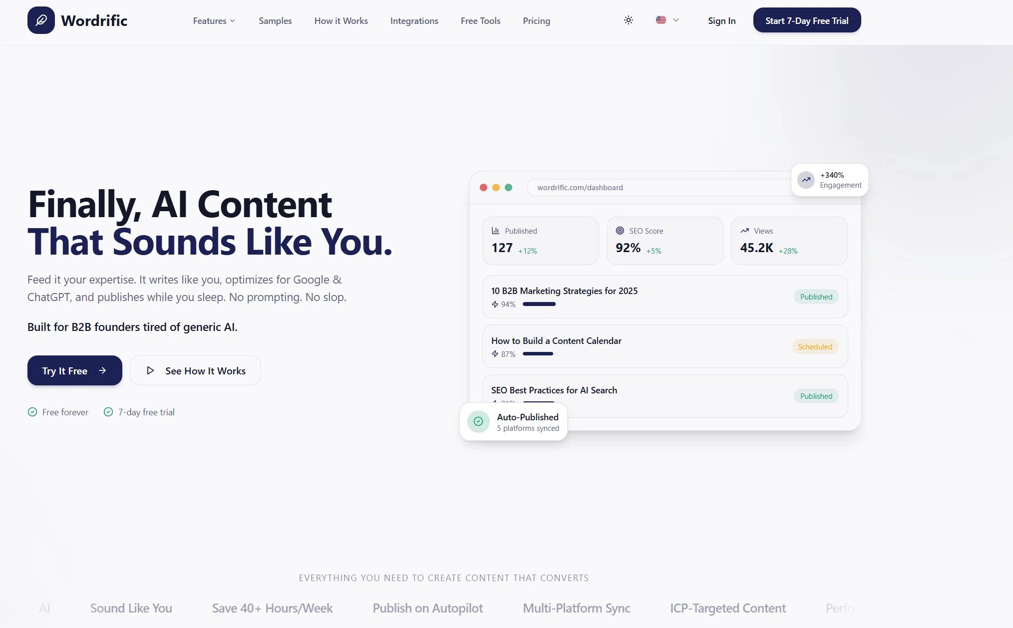 Wordrific website