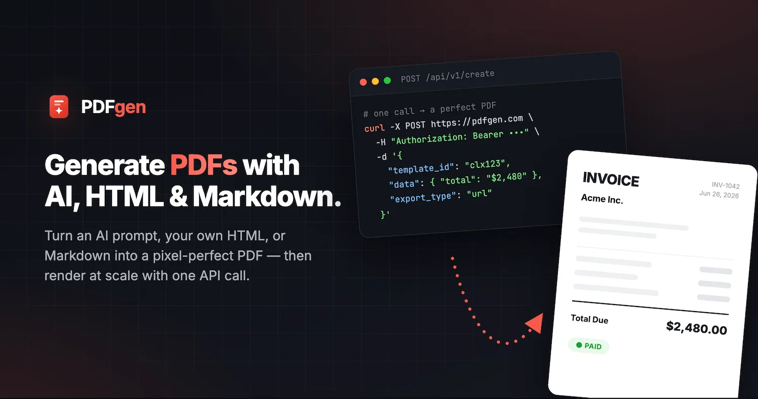 PDFgen website