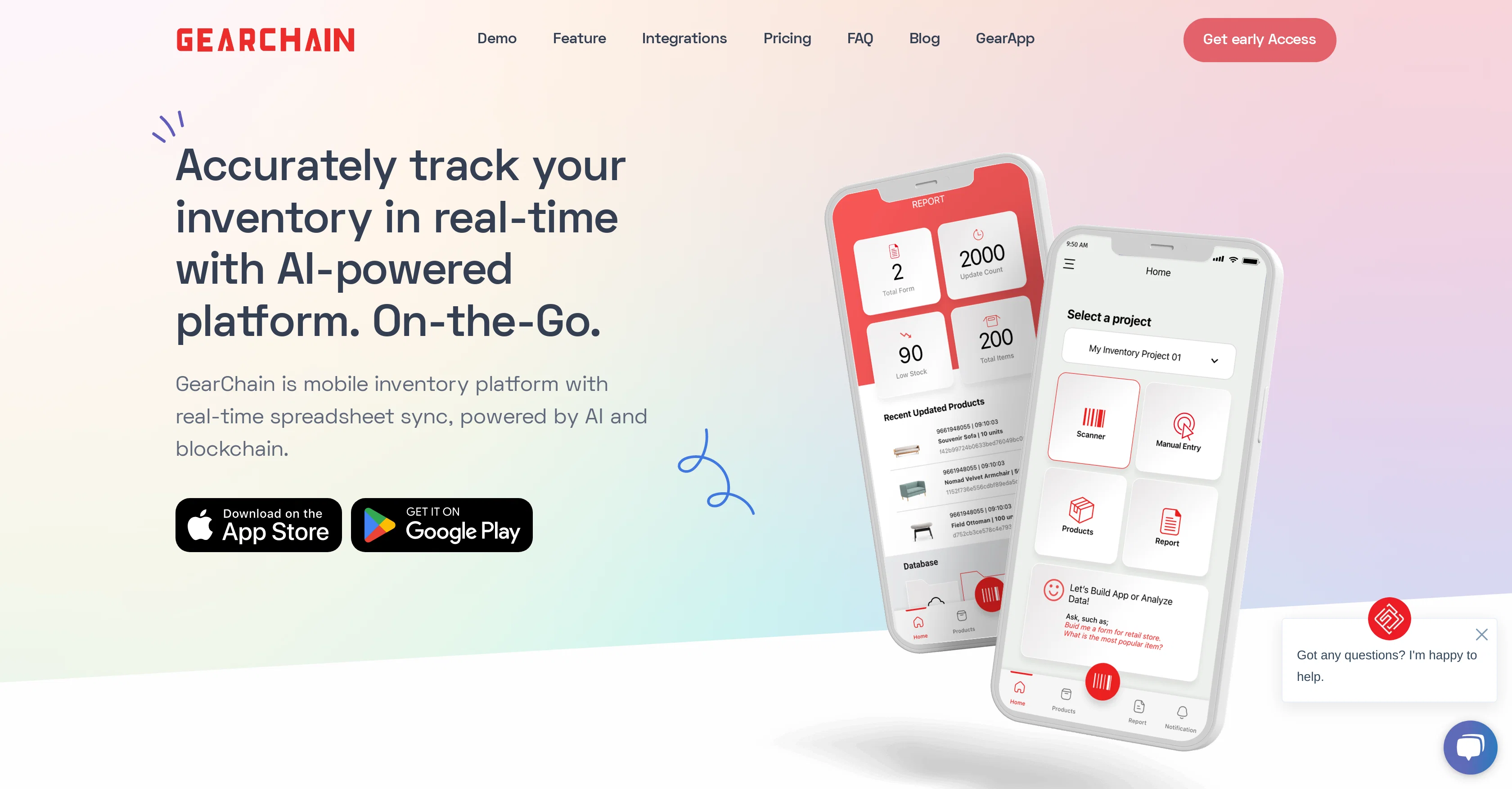 GearChain website