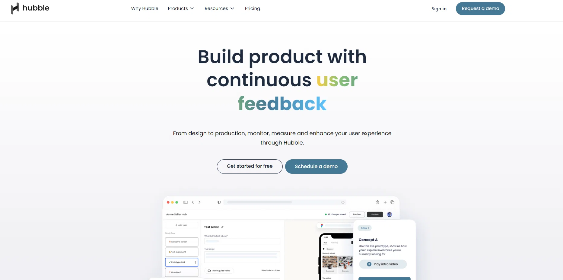 Hubble.team website