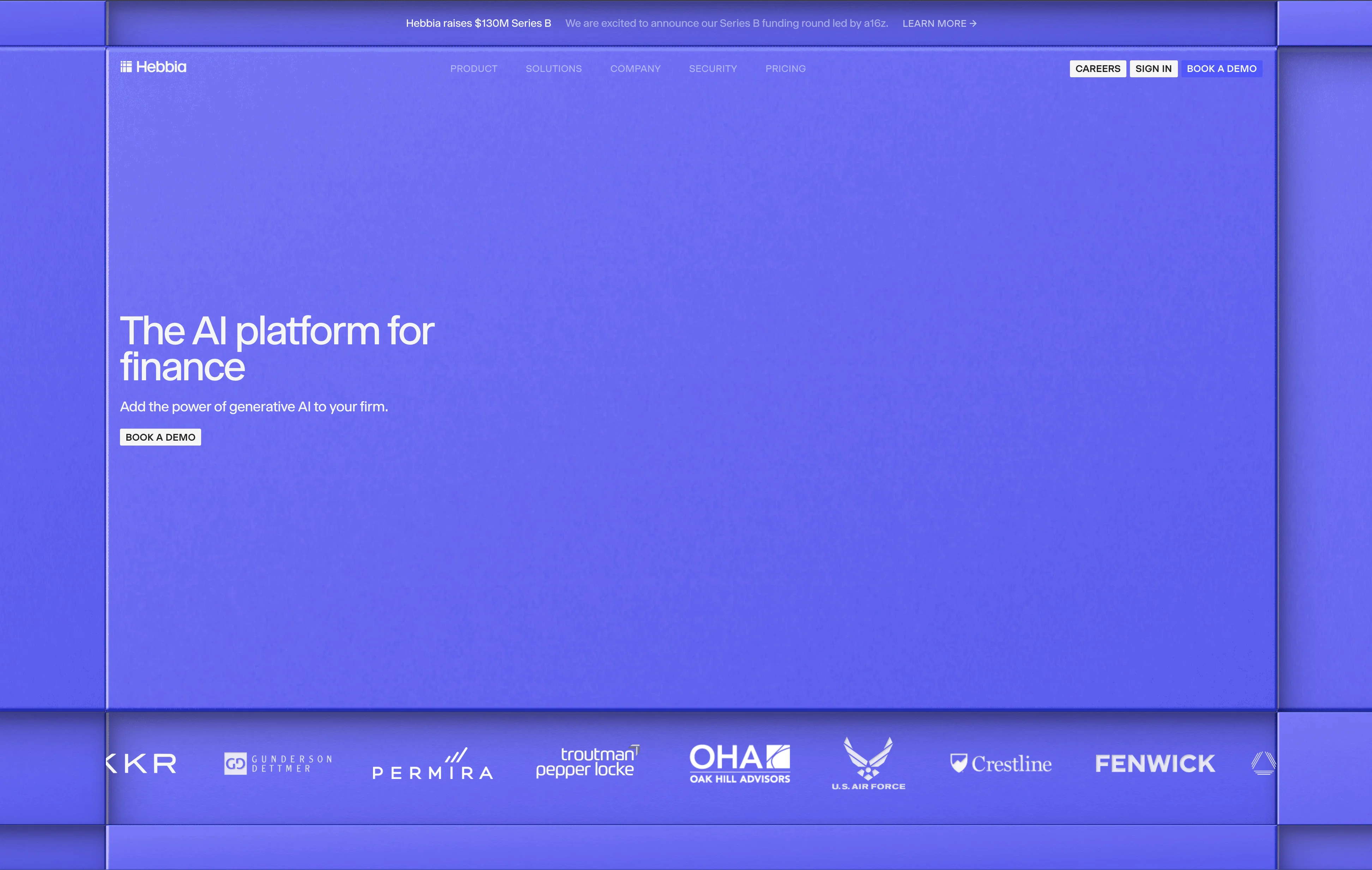 Hebbia website
