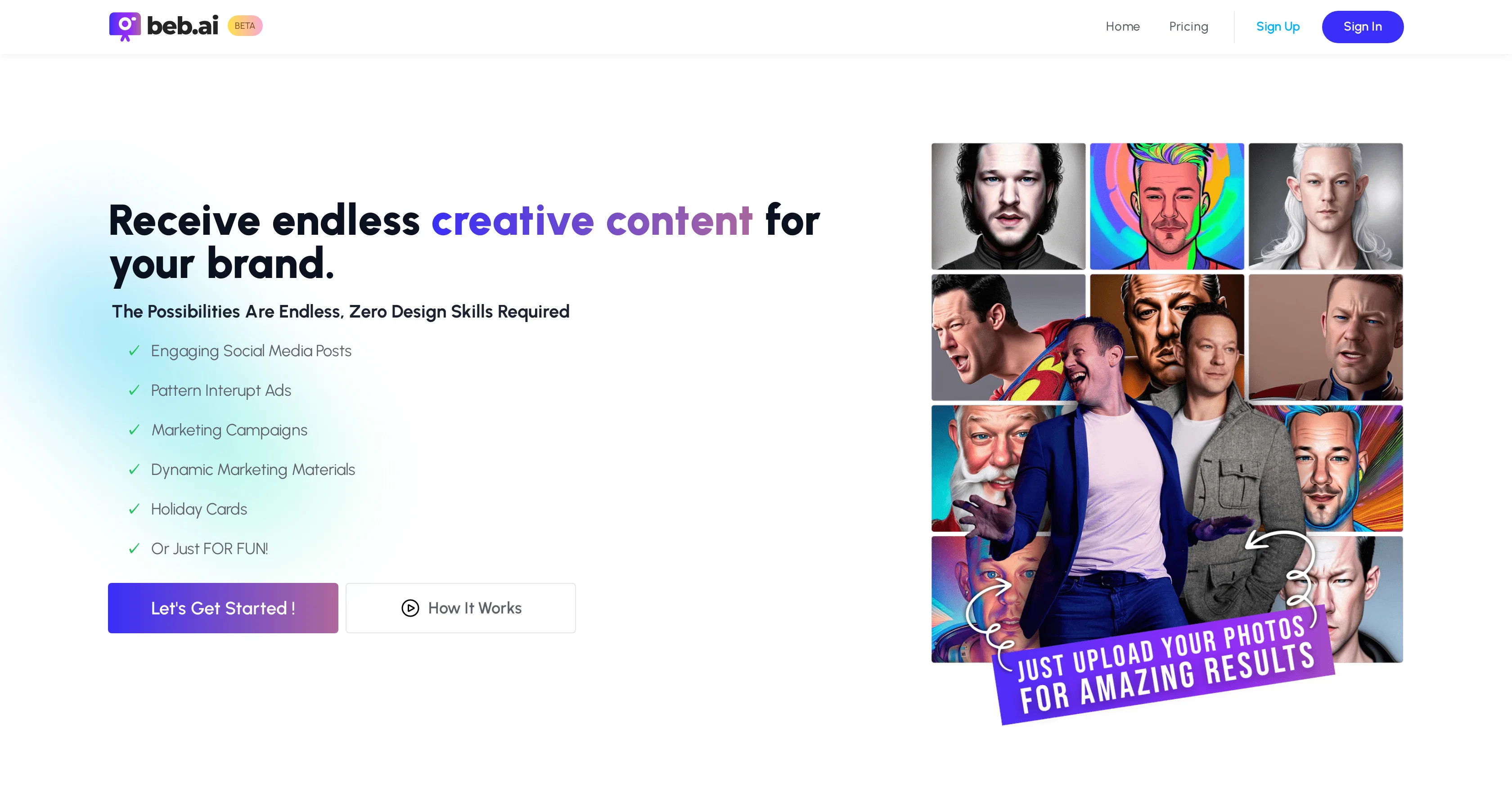 beb.ai website