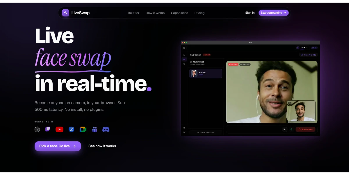 Live Swap AI Face Swap