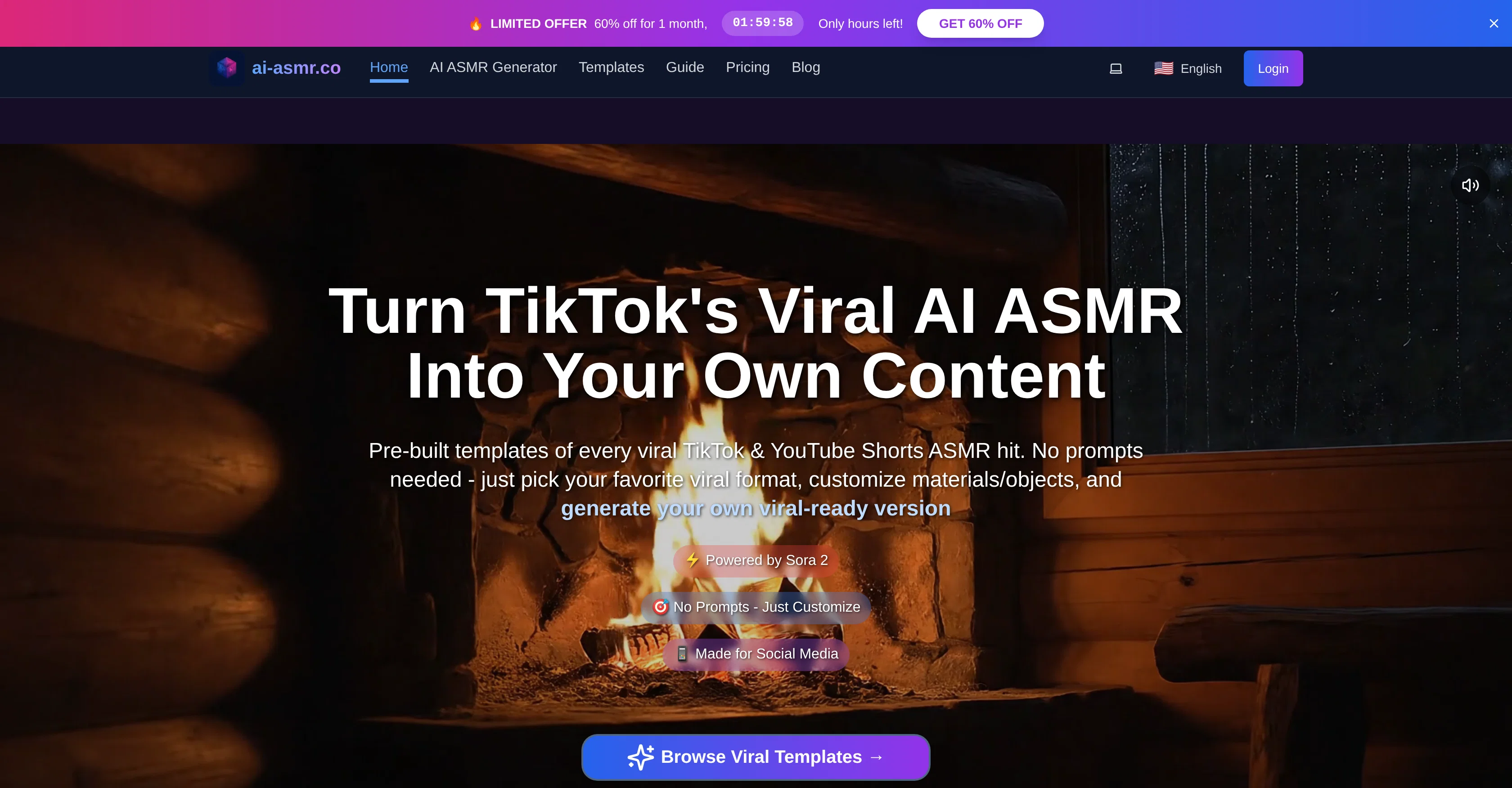 AI-ASMR.co website