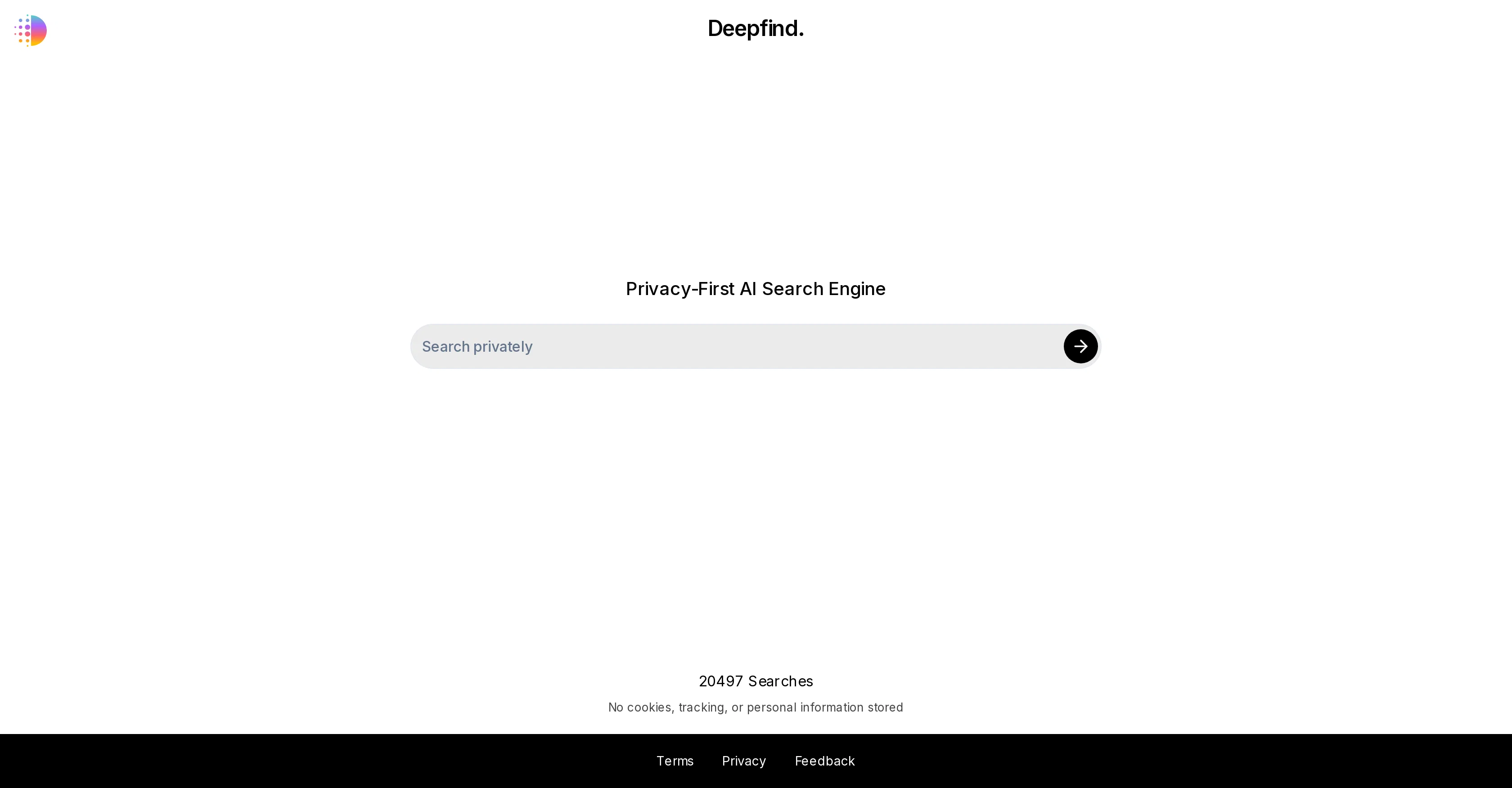 Deepfind website