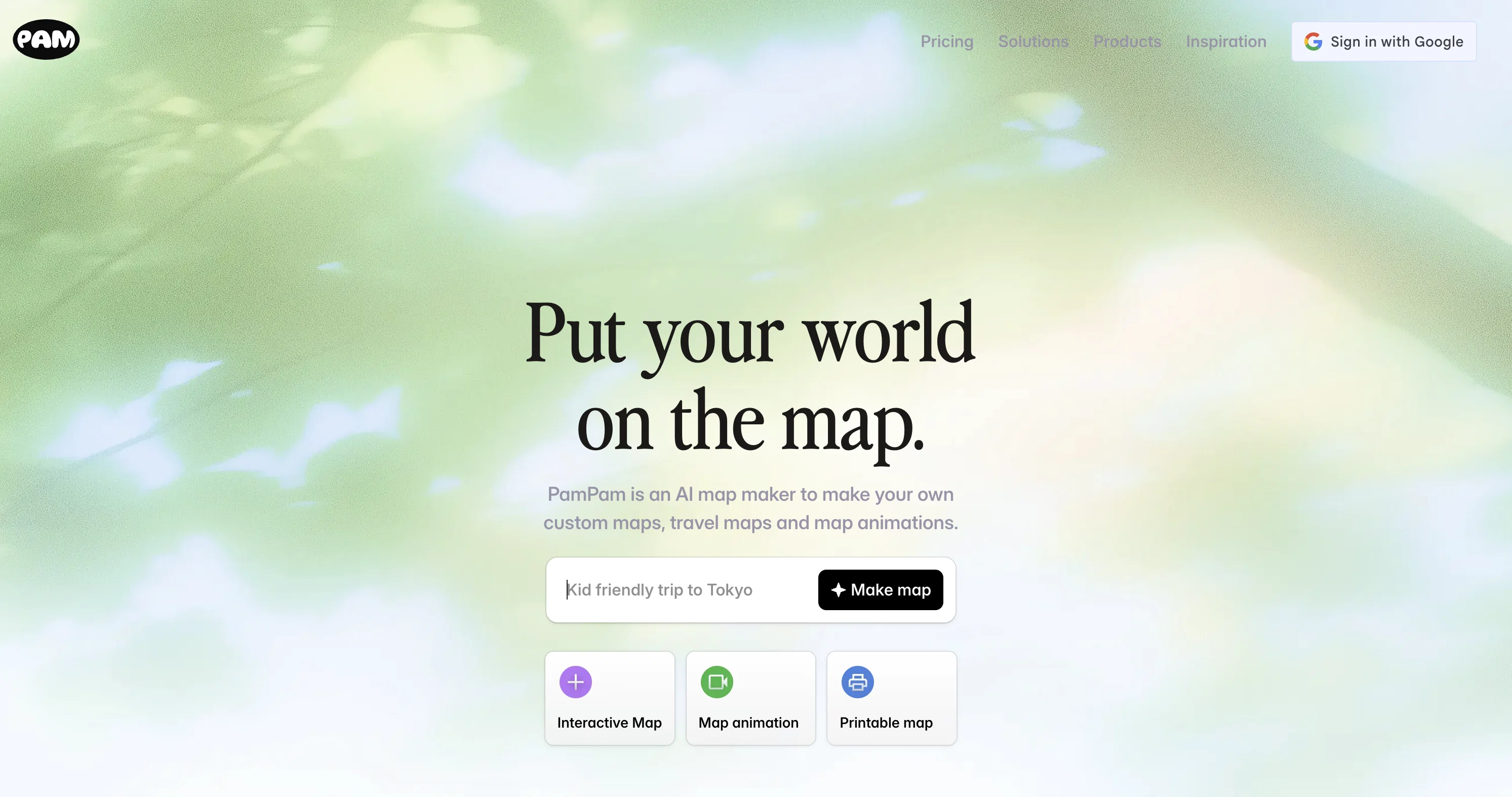 PamPam website