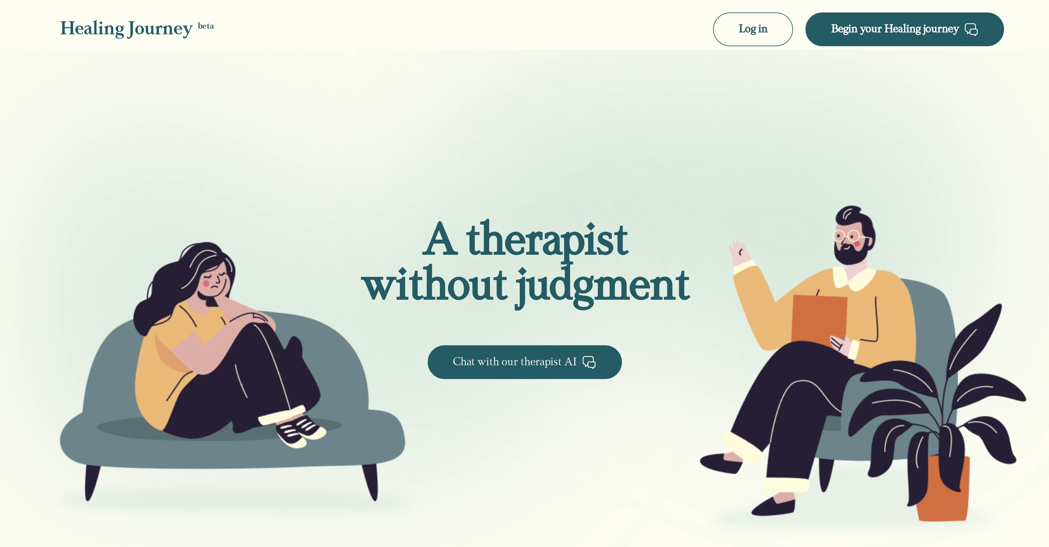 Healing Journey website