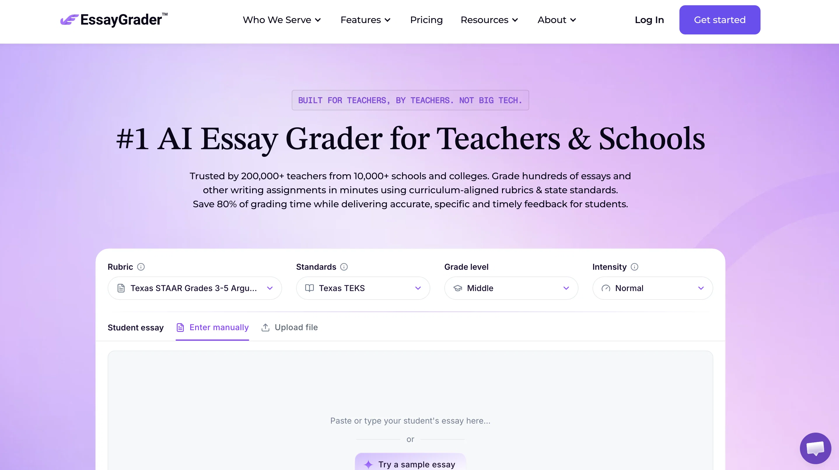 EssayGrader website