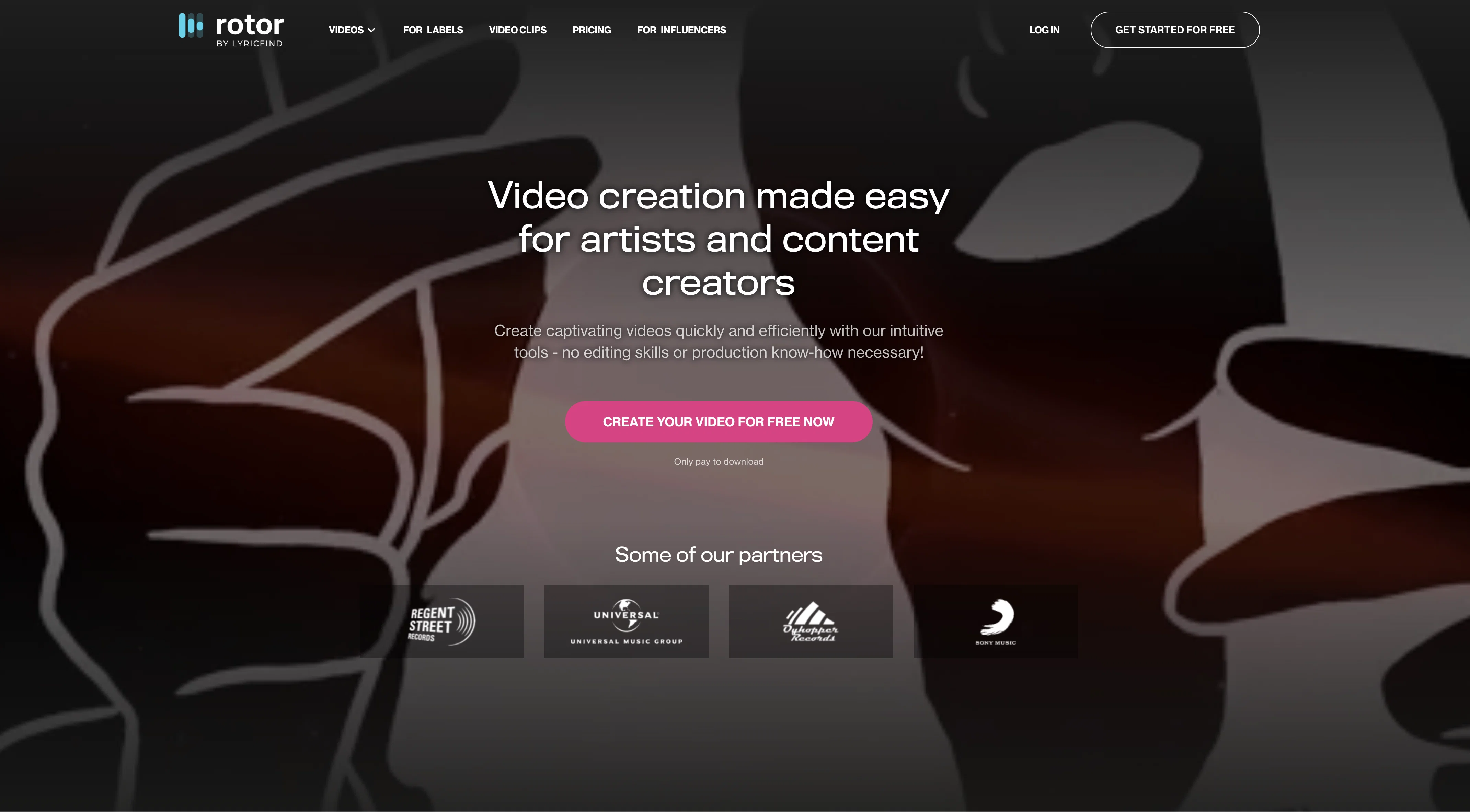 Rotor Videos website