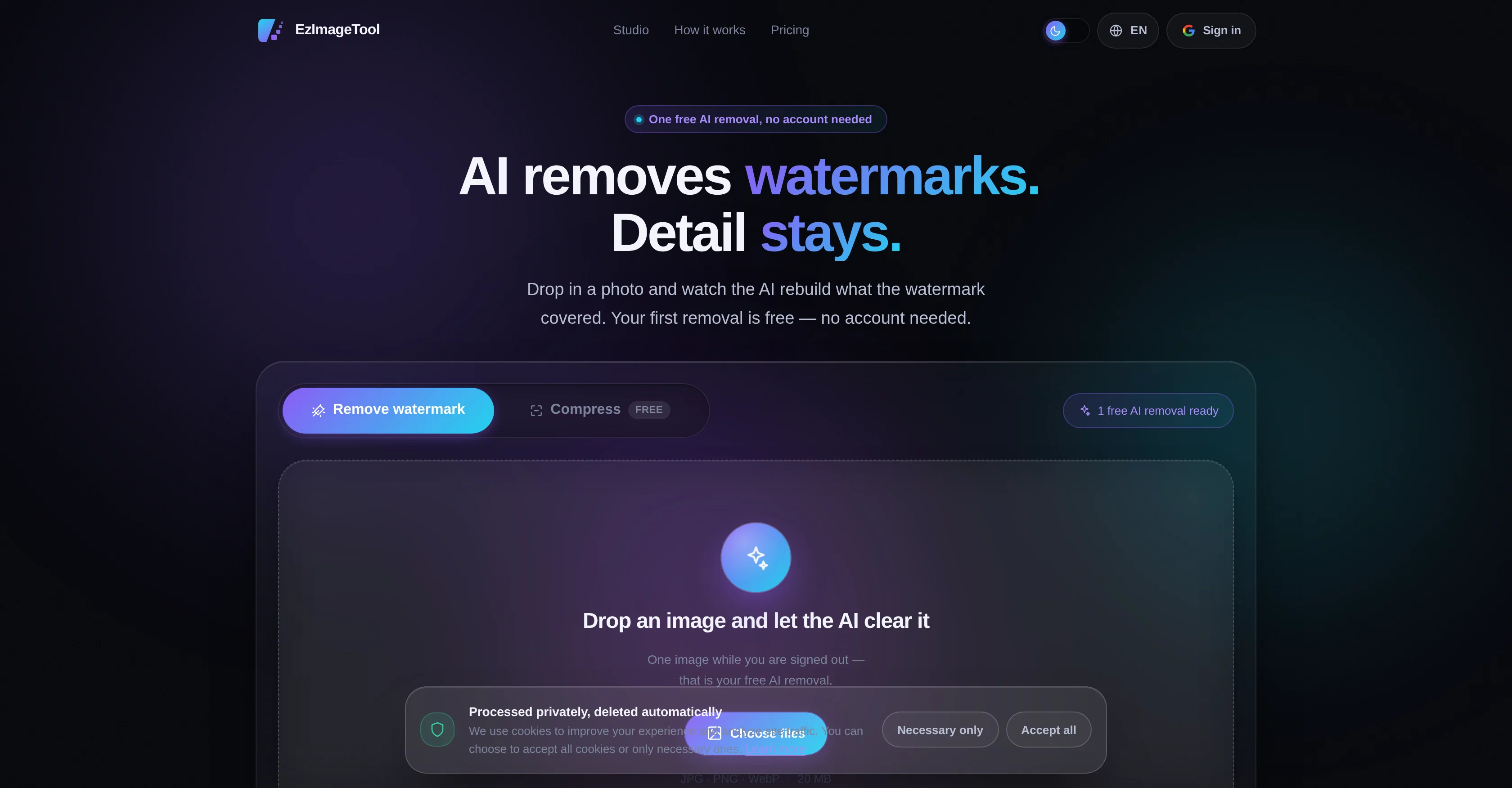 EzImageTool website