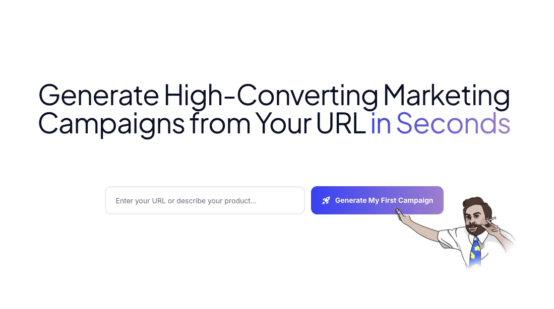 Aiter.io | Paste a URL. Ship a Campaign That Sounds L... website