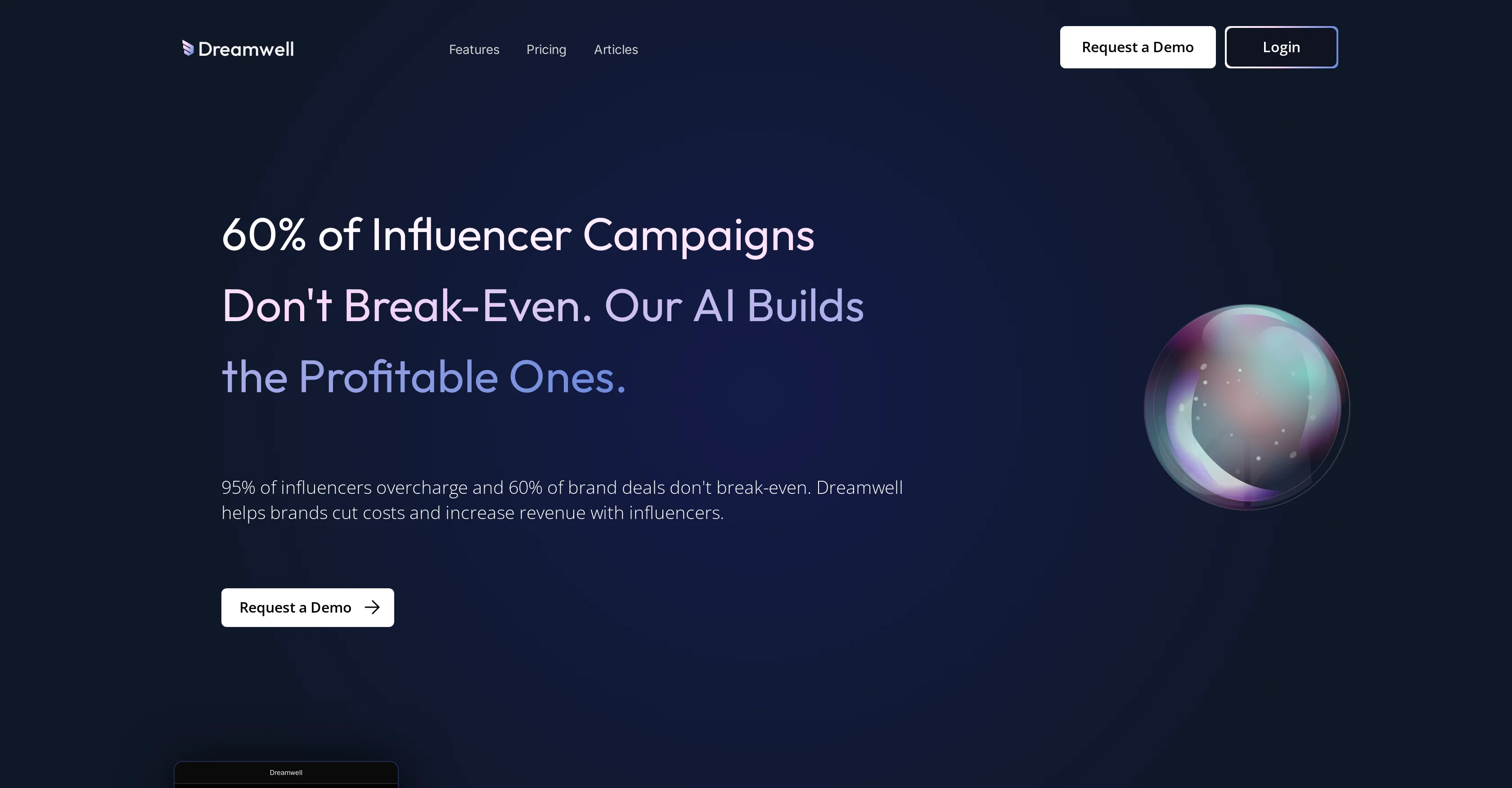 Dreamwell website