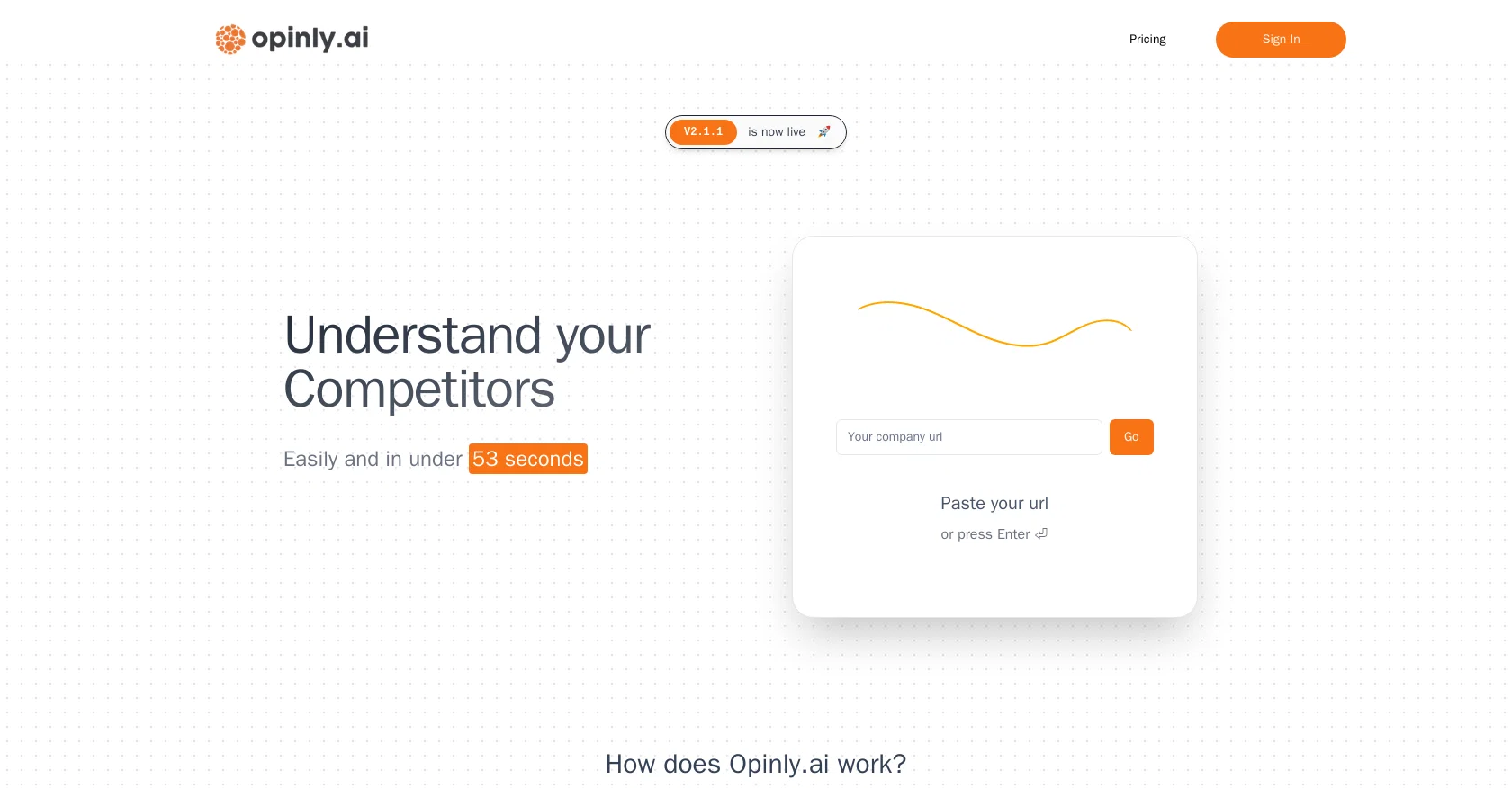 Opinly website