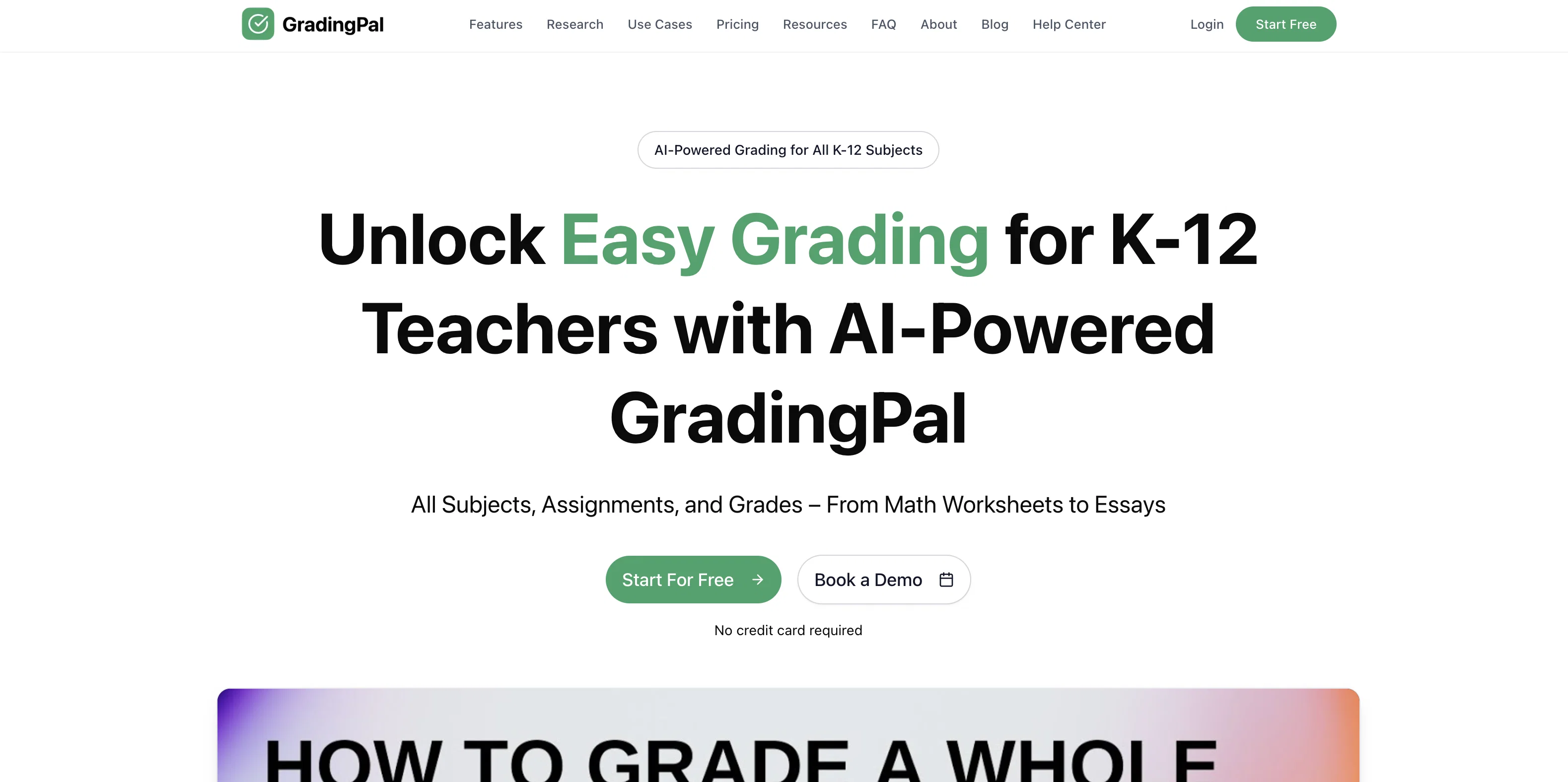 GradingPal website