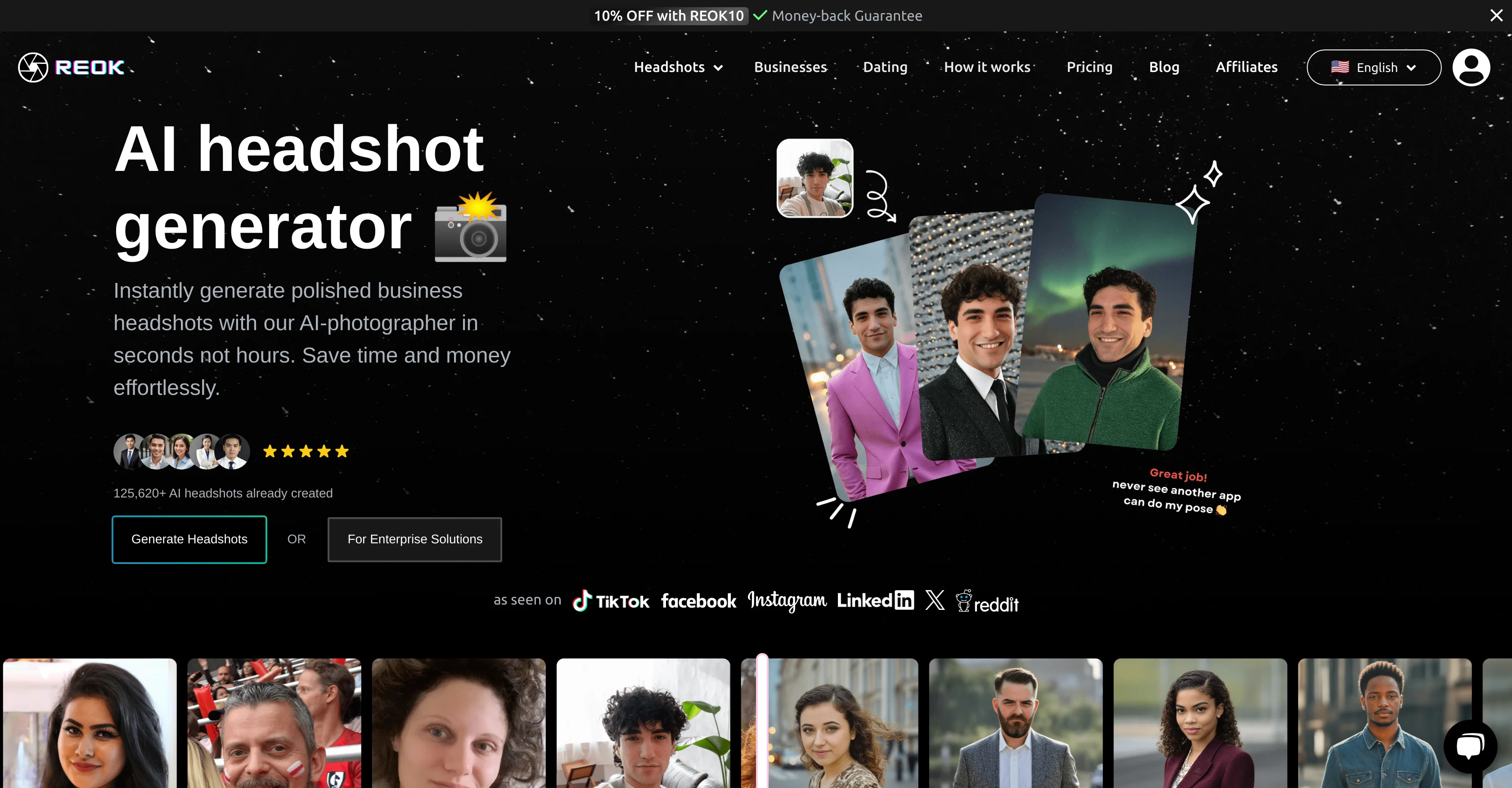 Reok Pro website