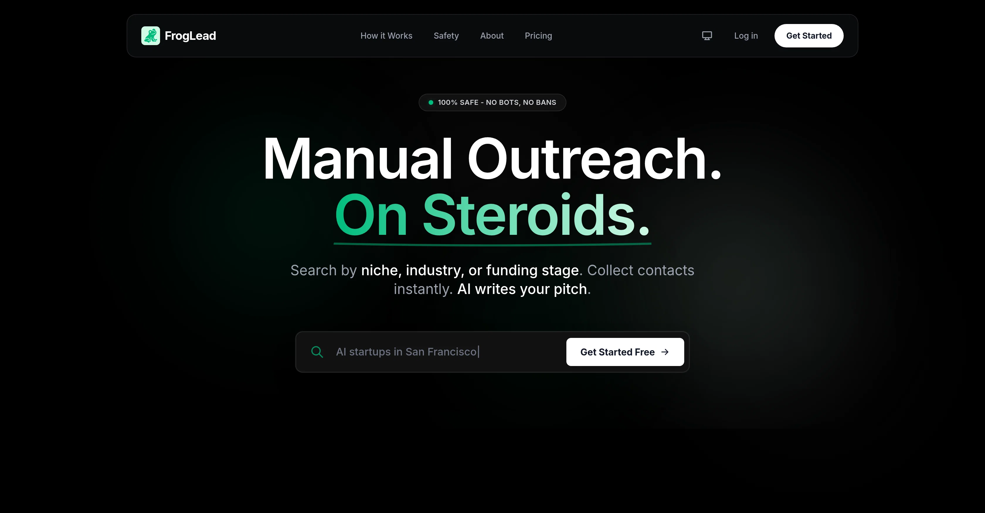 FrogLead website