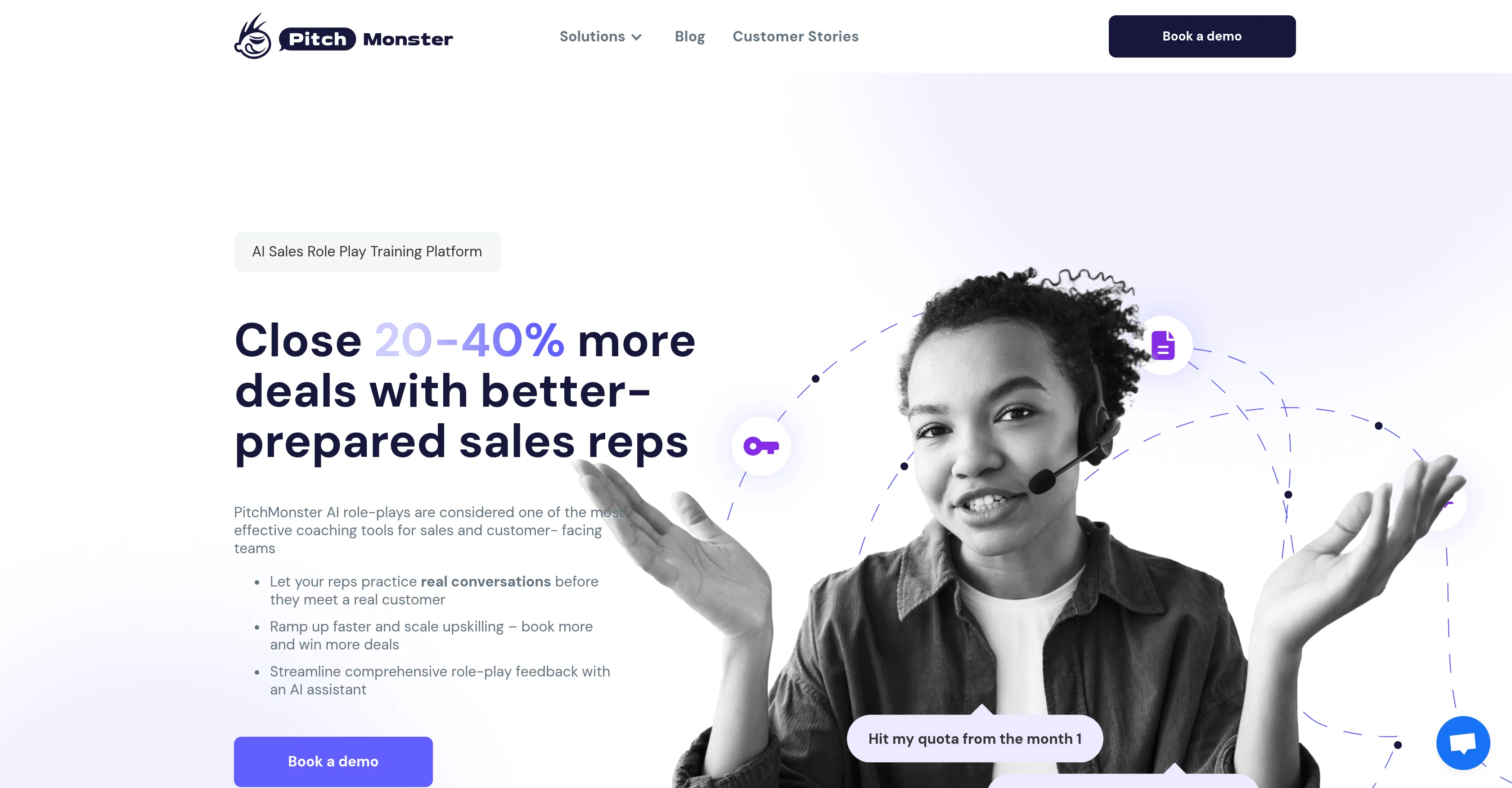 PitchMonster website