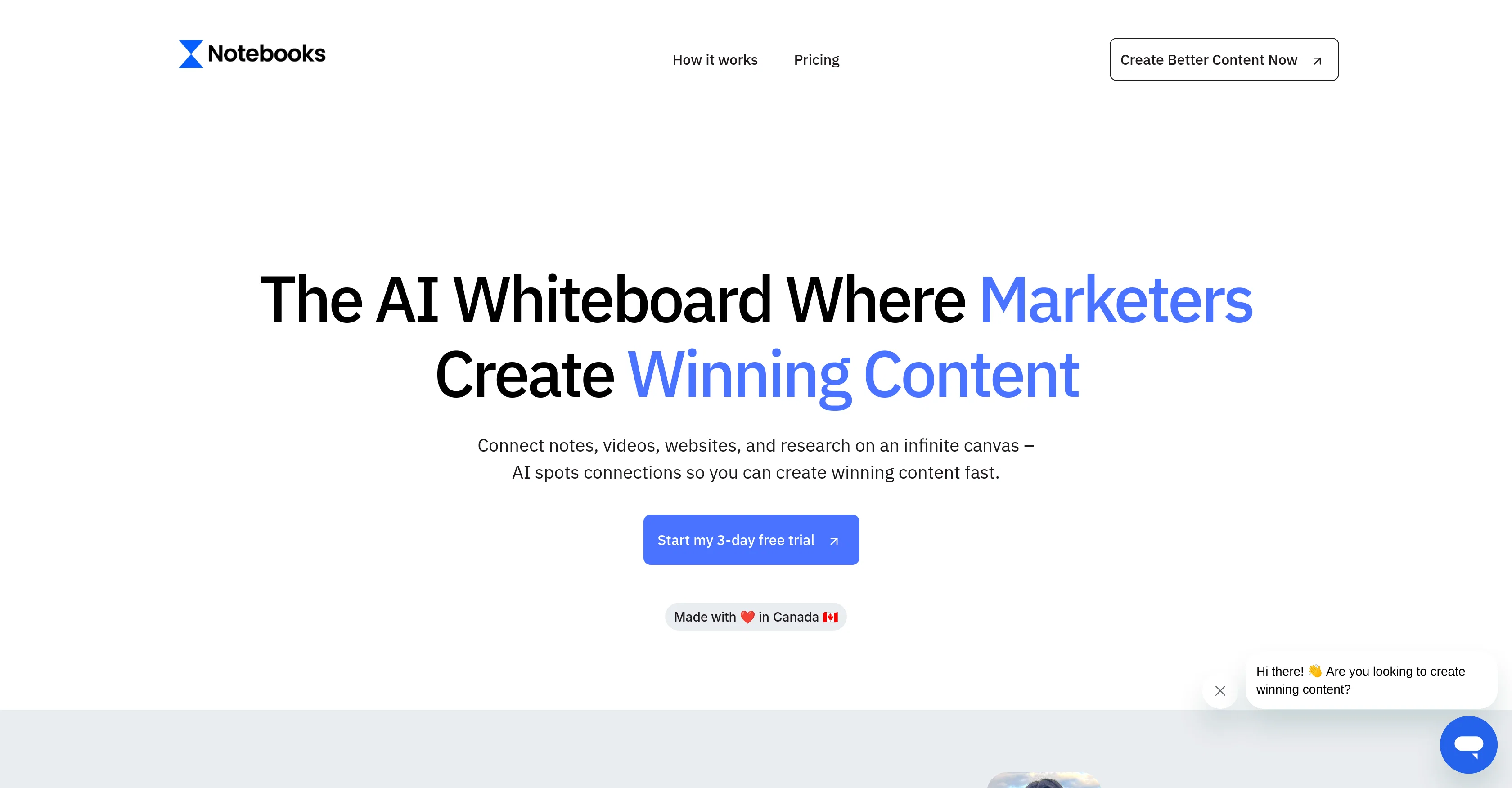 Notebooks.app - Create winning content 3X faster website