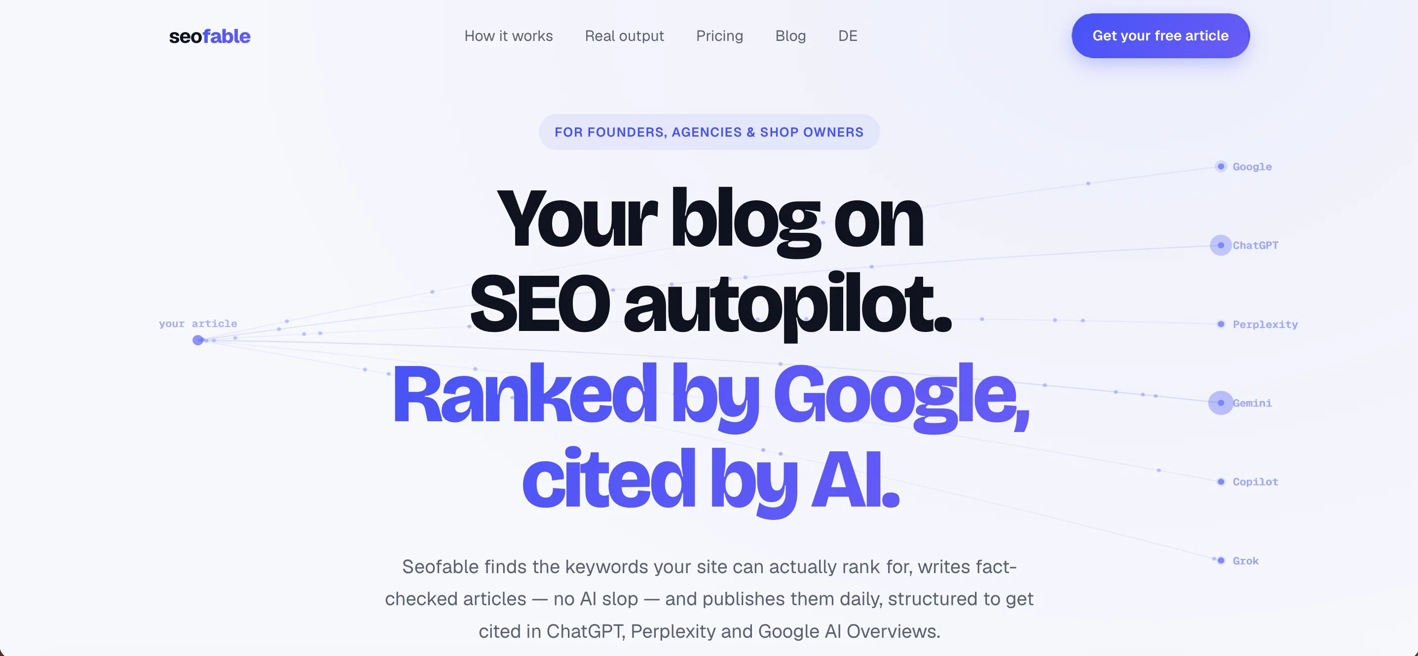 Seofable website