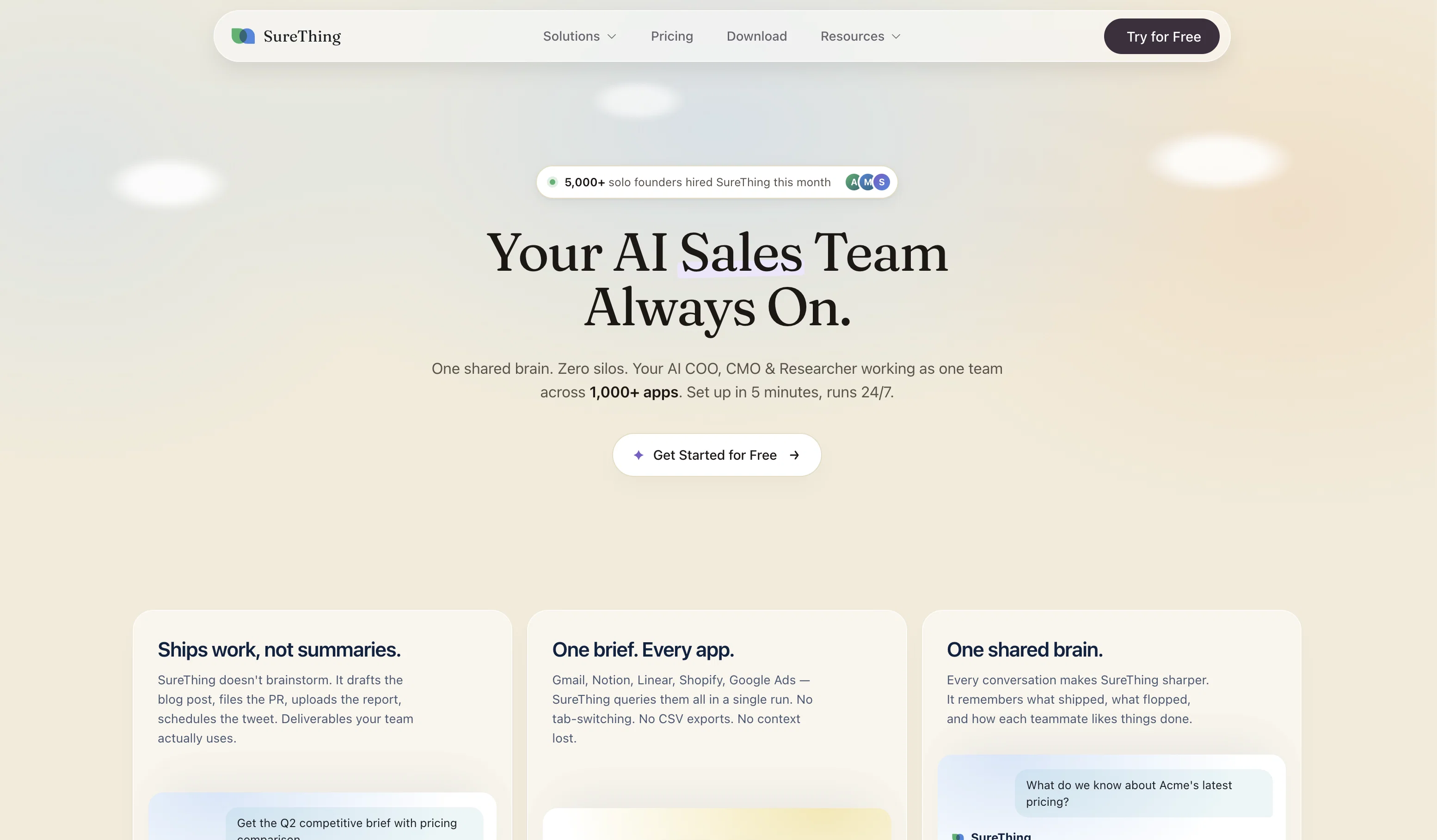 SureThing.io - "OpenClaw" for Beginners website