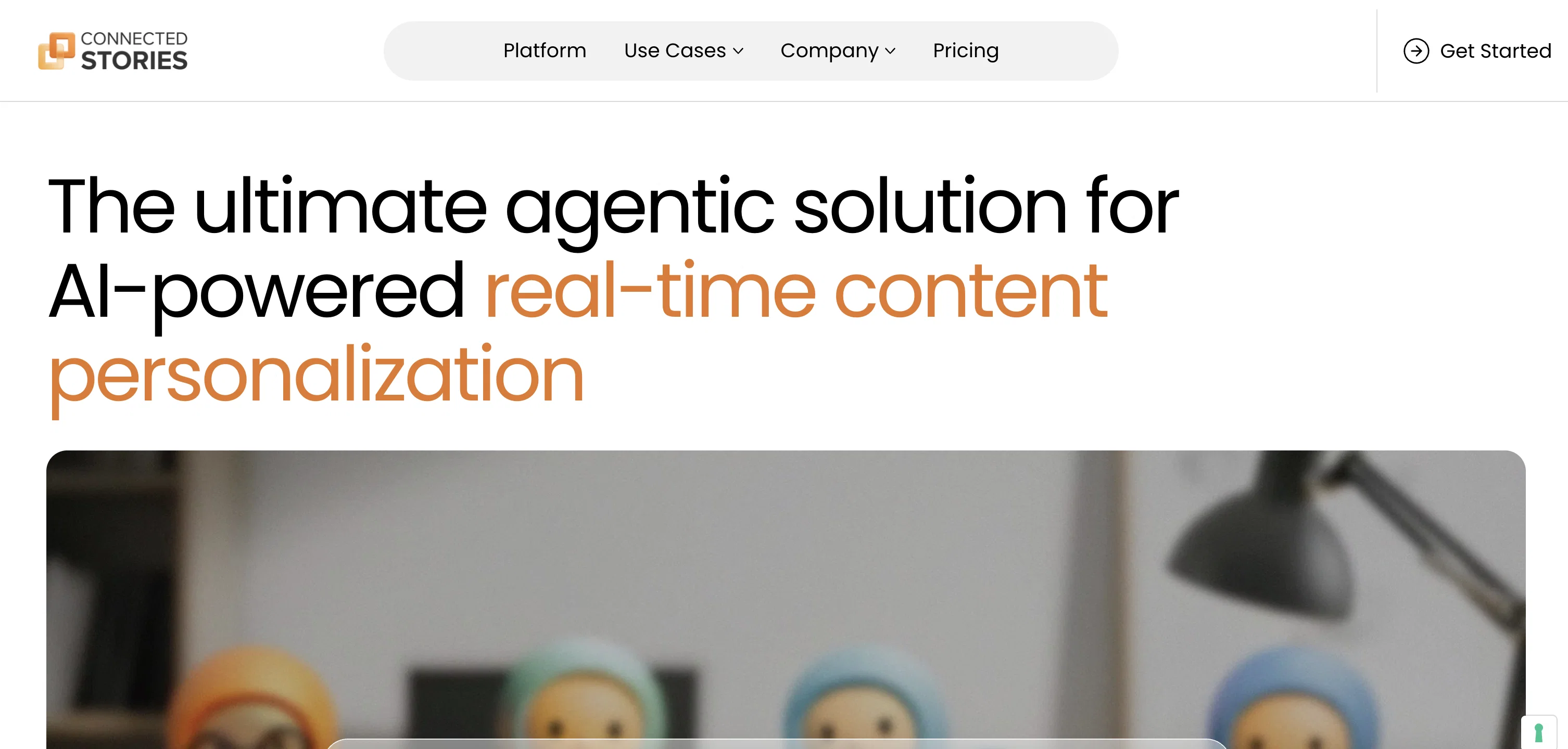 Connected-Stories website