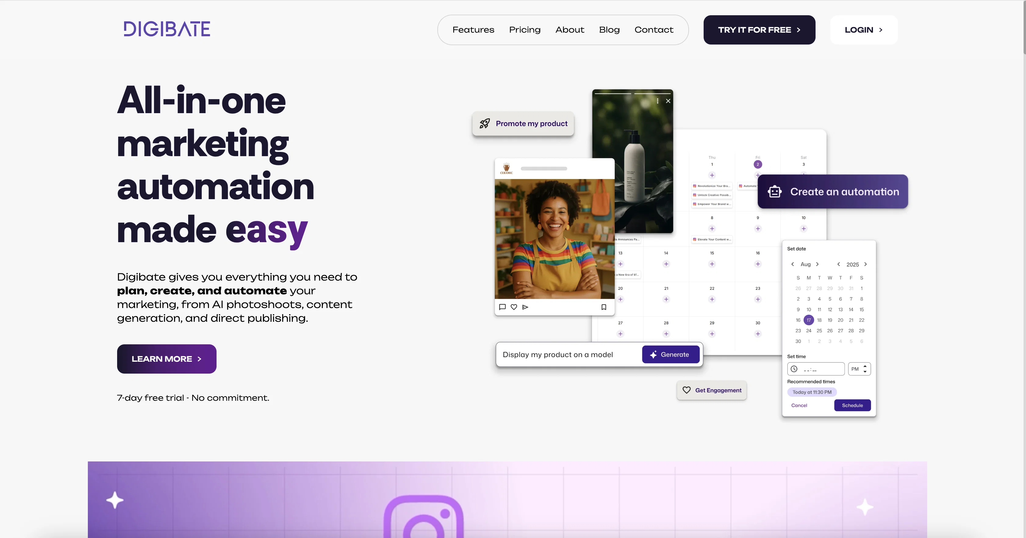 Digibate website