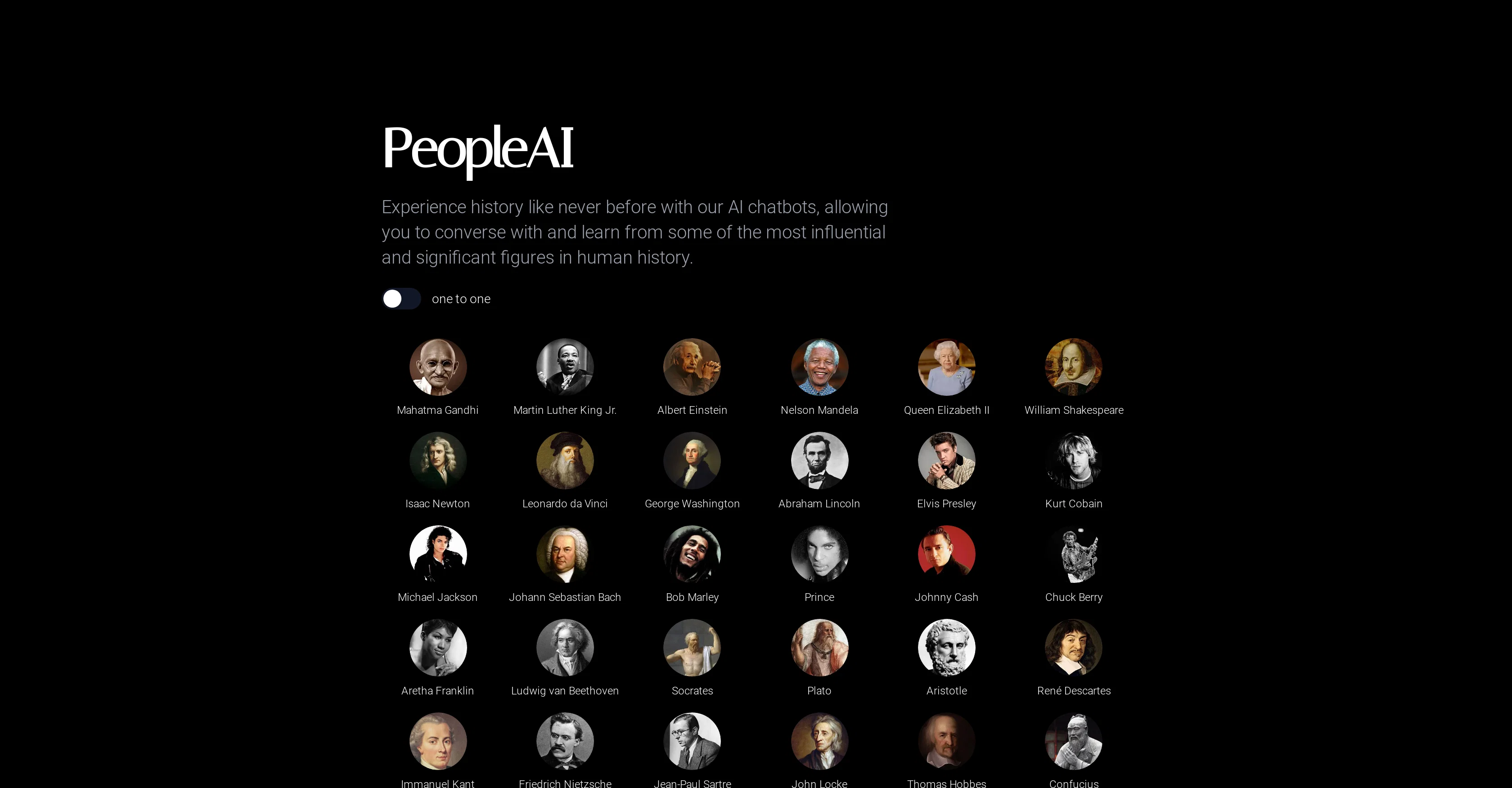 PeopleAI website