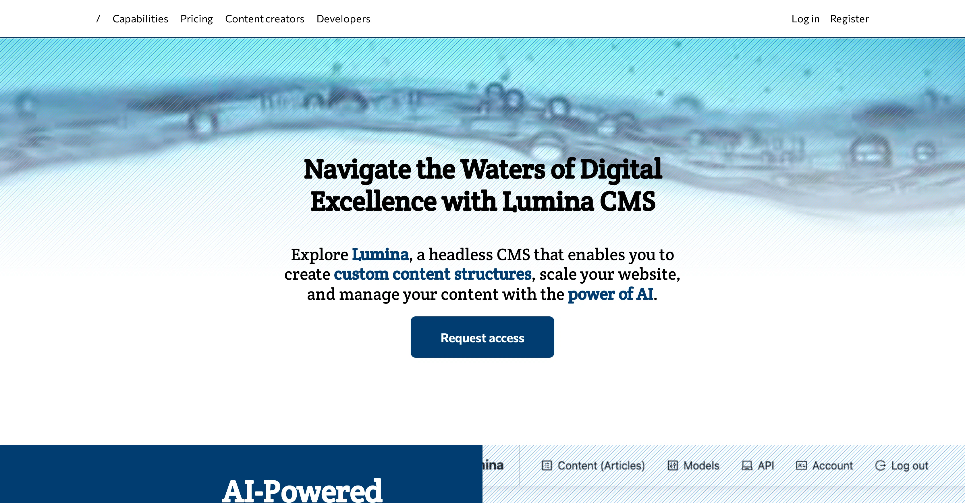 Lumina tools website